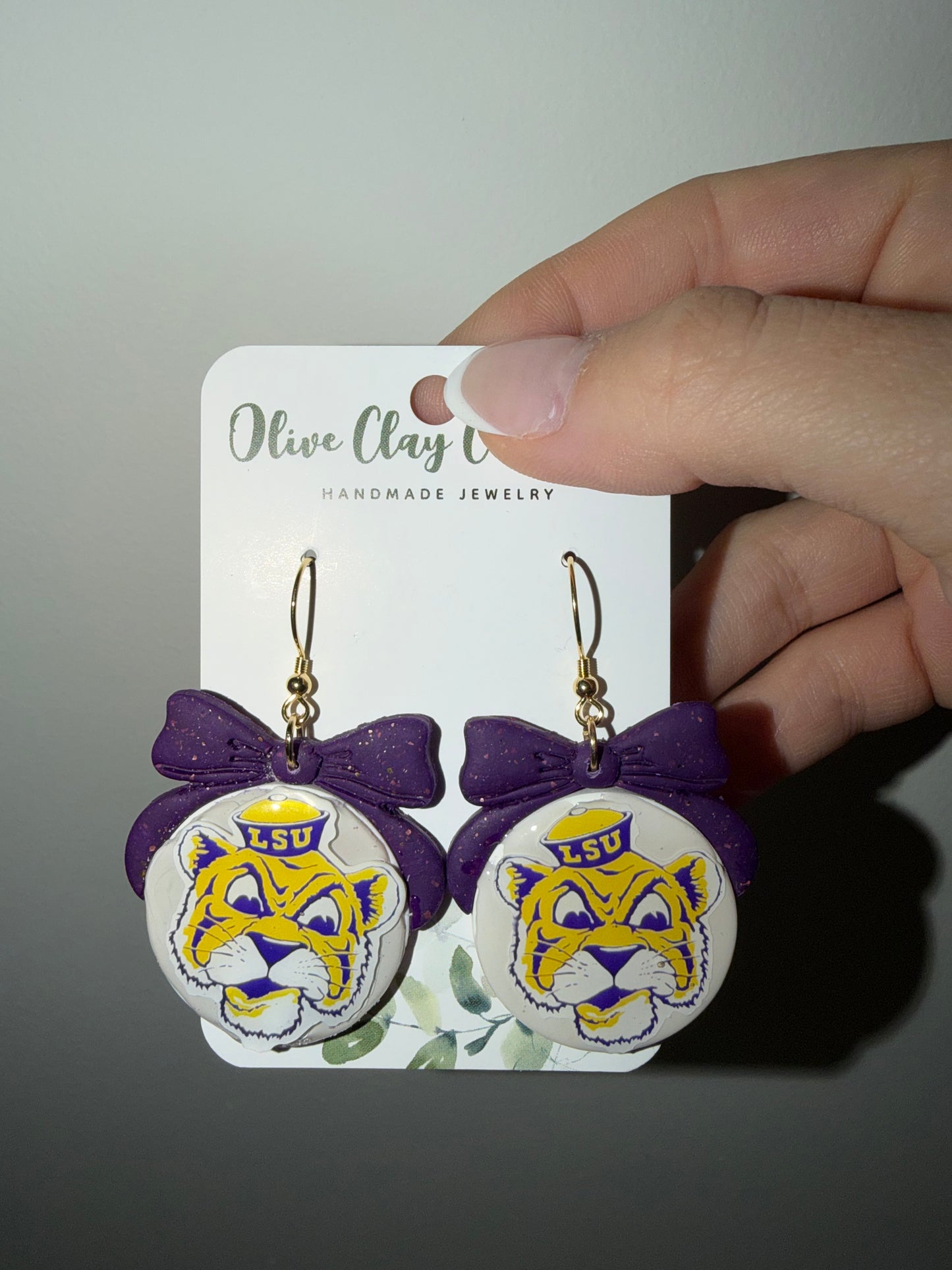 Tigers earrings