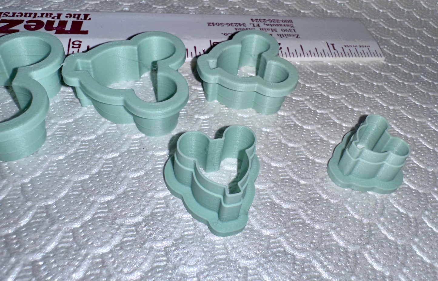 Mouse balloon clay cutter