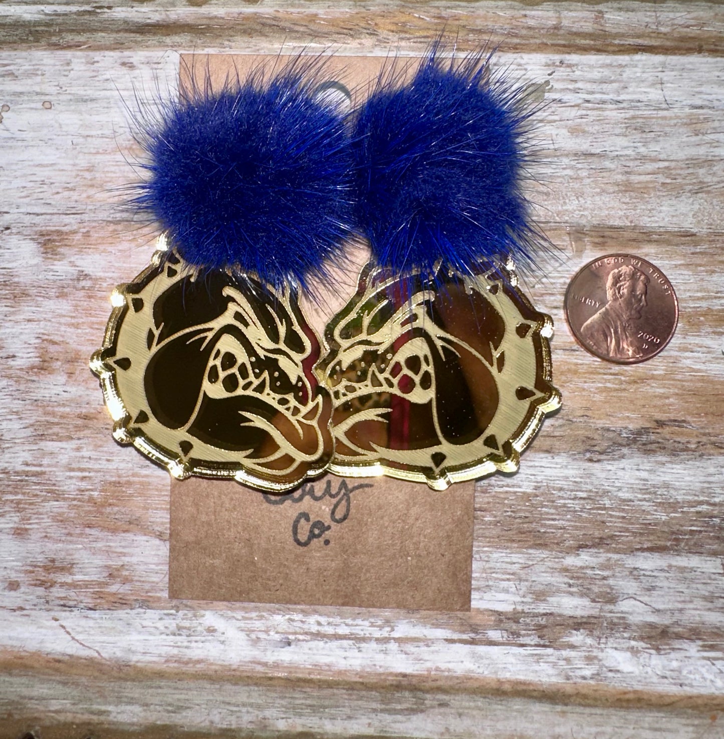 Vancleave bulldogs earrings
