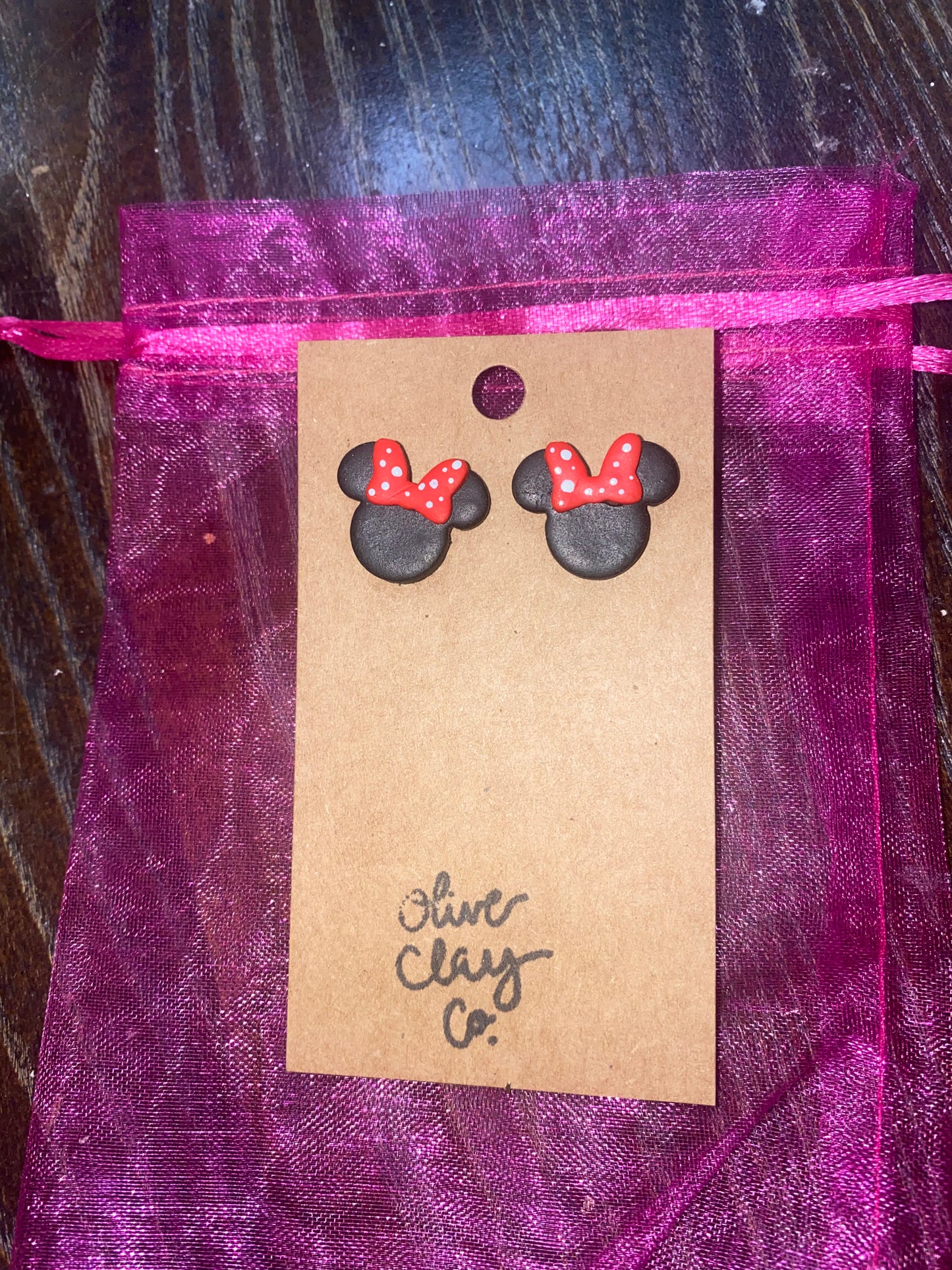 Minnie earrings