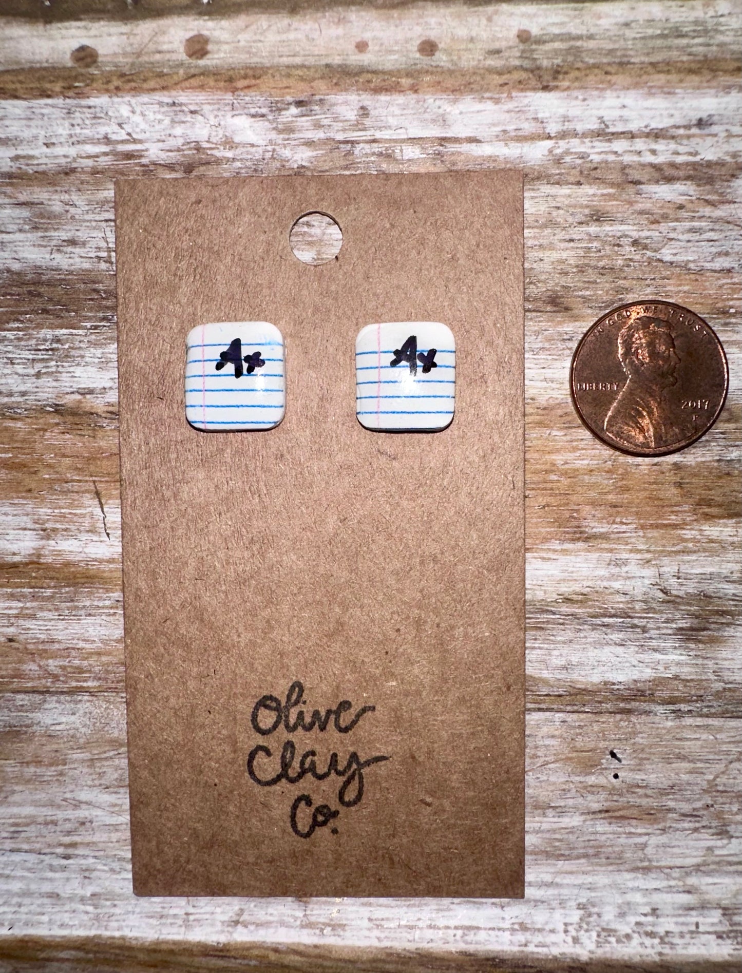 Notebook paper studs