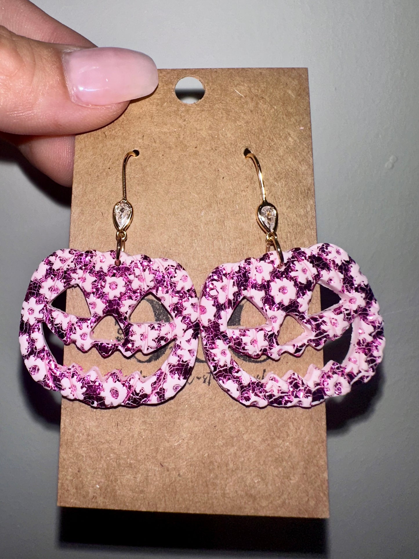Pumpkin earrings