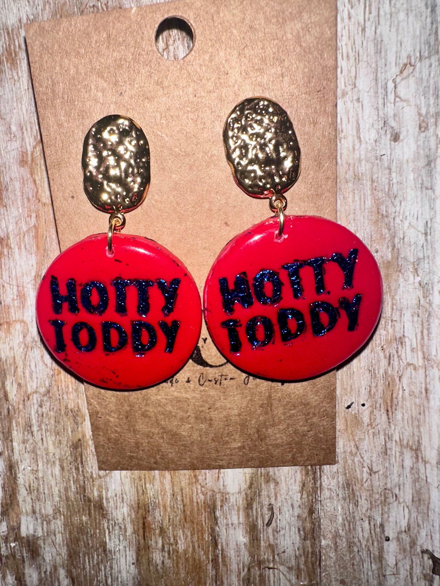 Hotty toddy earrings