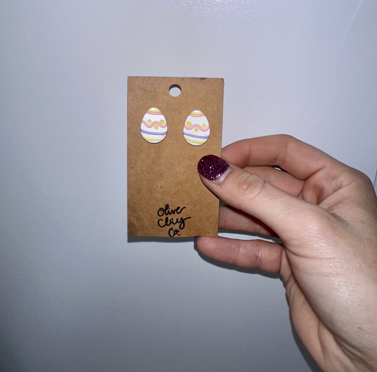 Easter egg studs