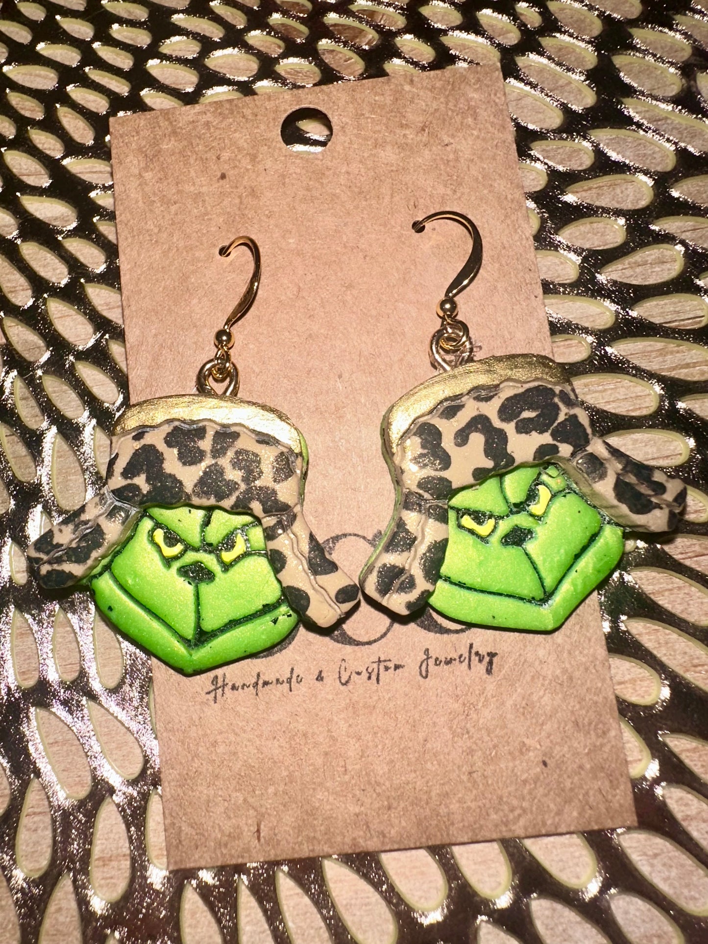 Grnch earrings