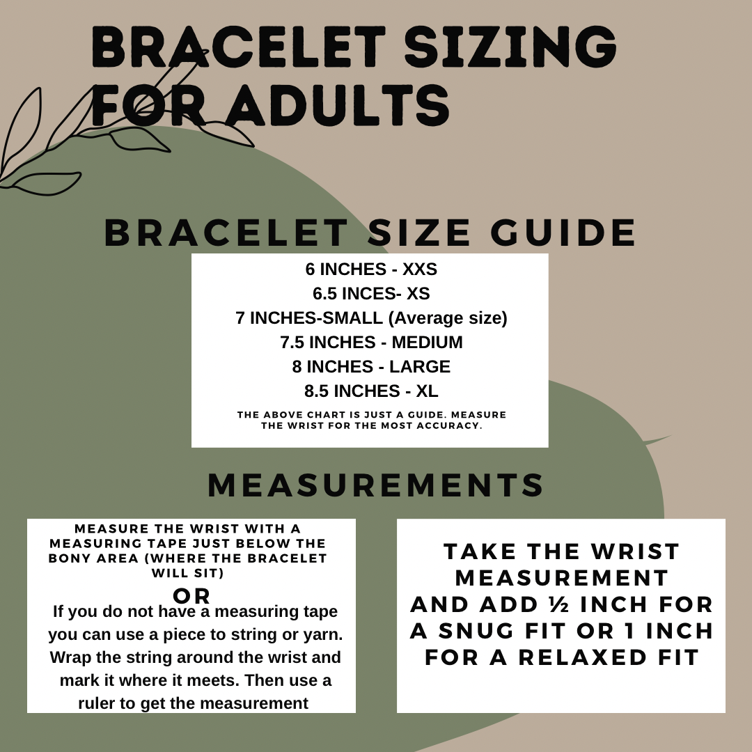 Christmas beaded wire bracelet