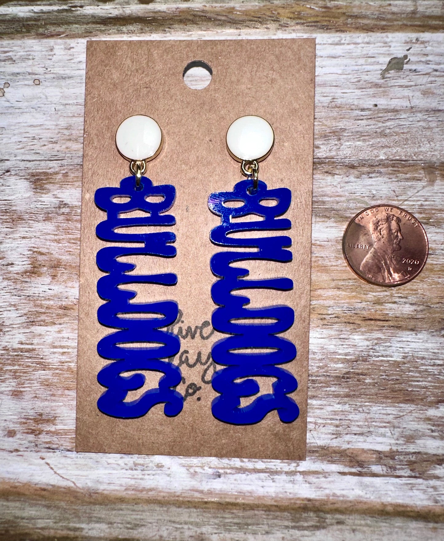 Vancleave bulldogs earrings