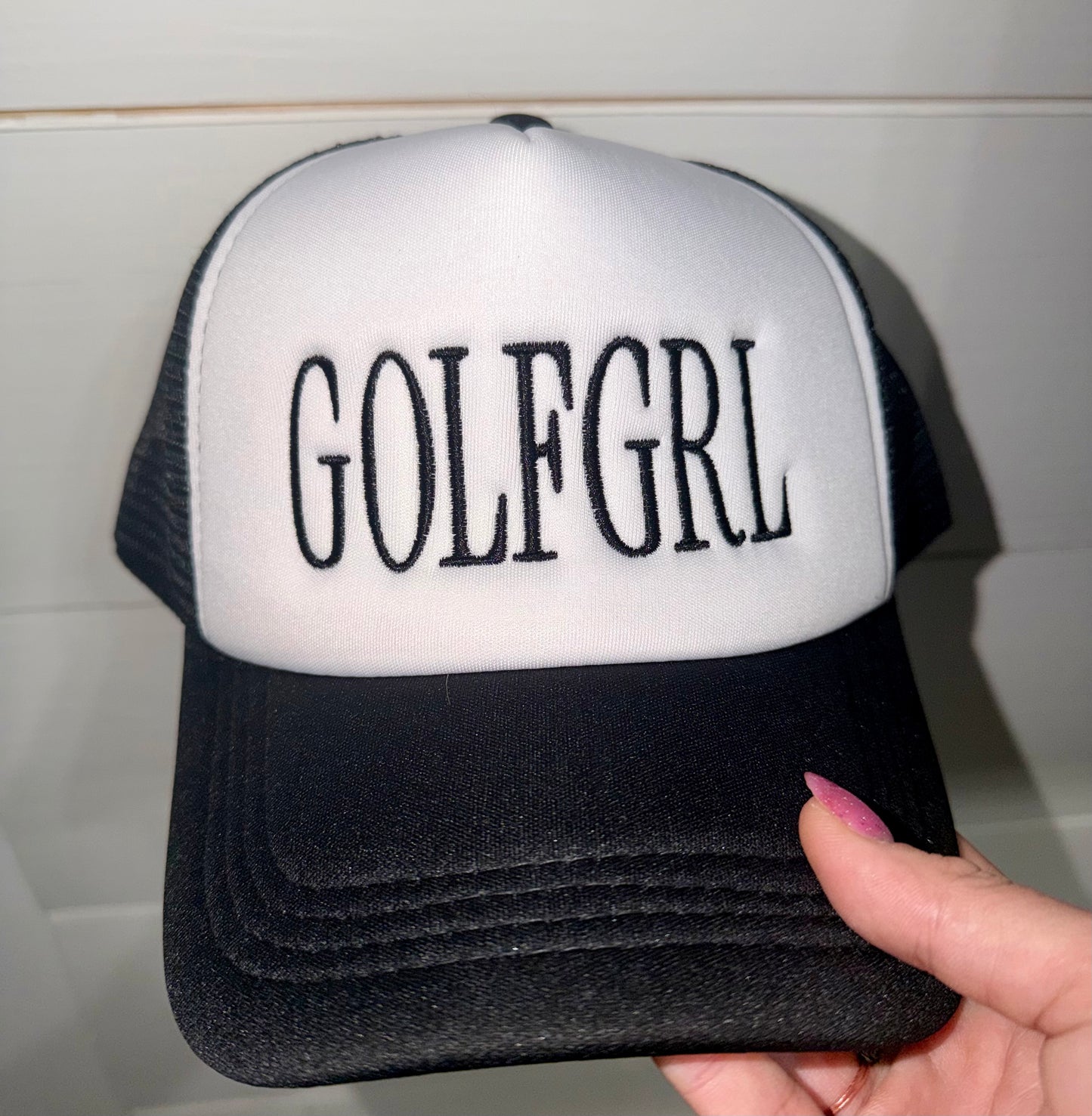 Trucker Adult hat - golf girl