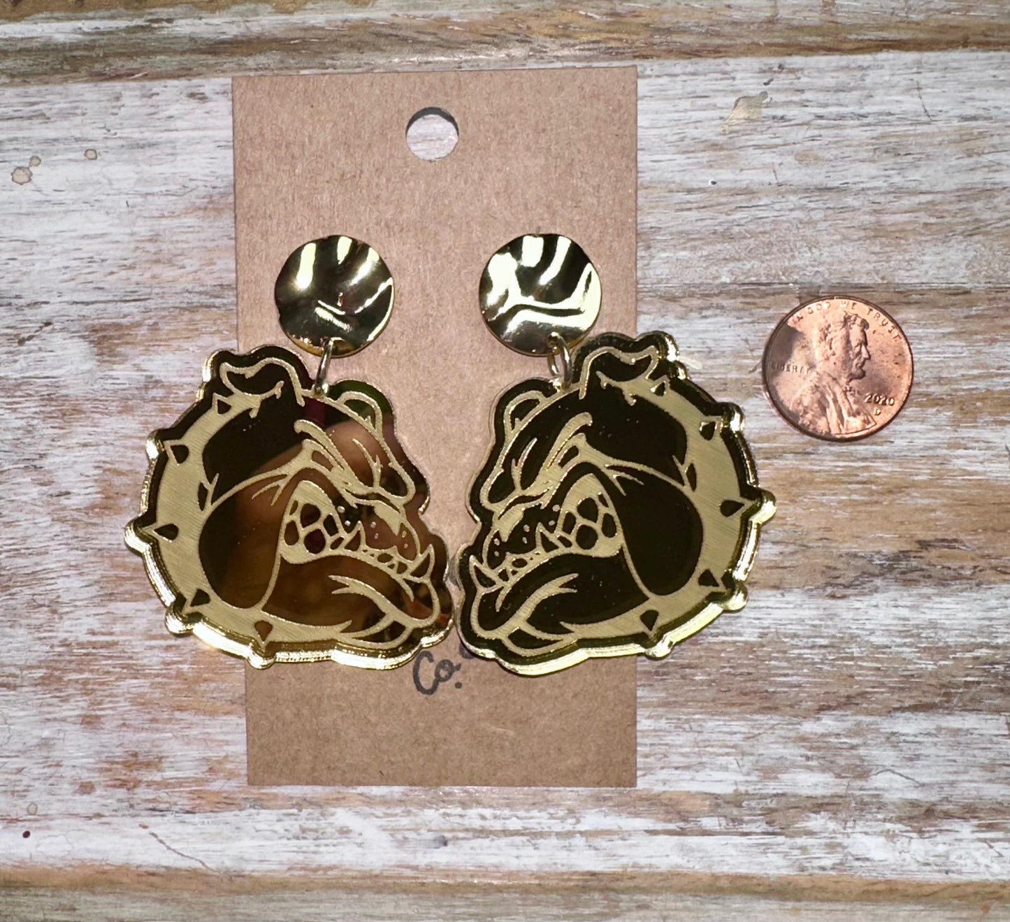 Vancleave bulldogs earrings