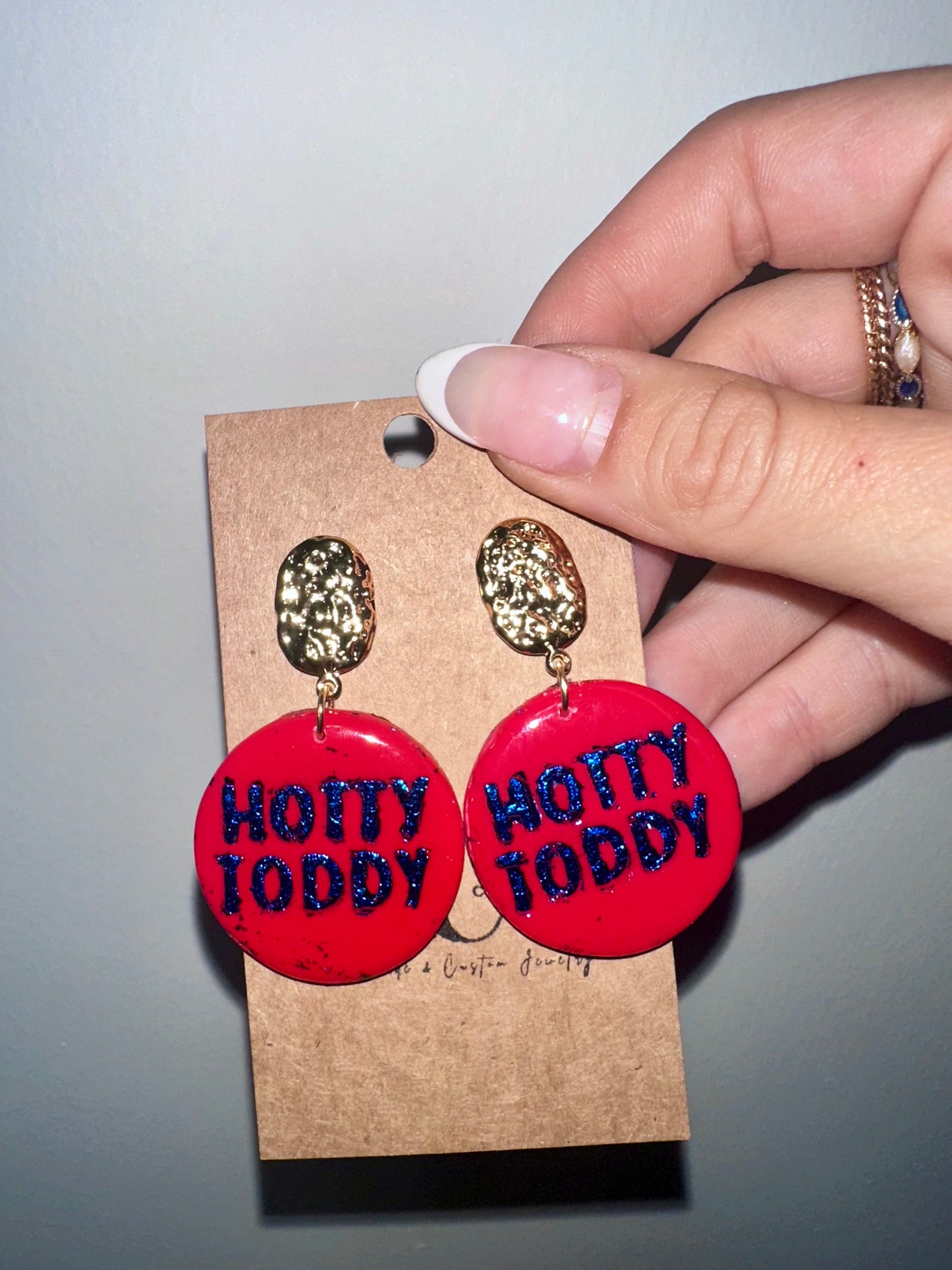 Hotty toddy earrings
