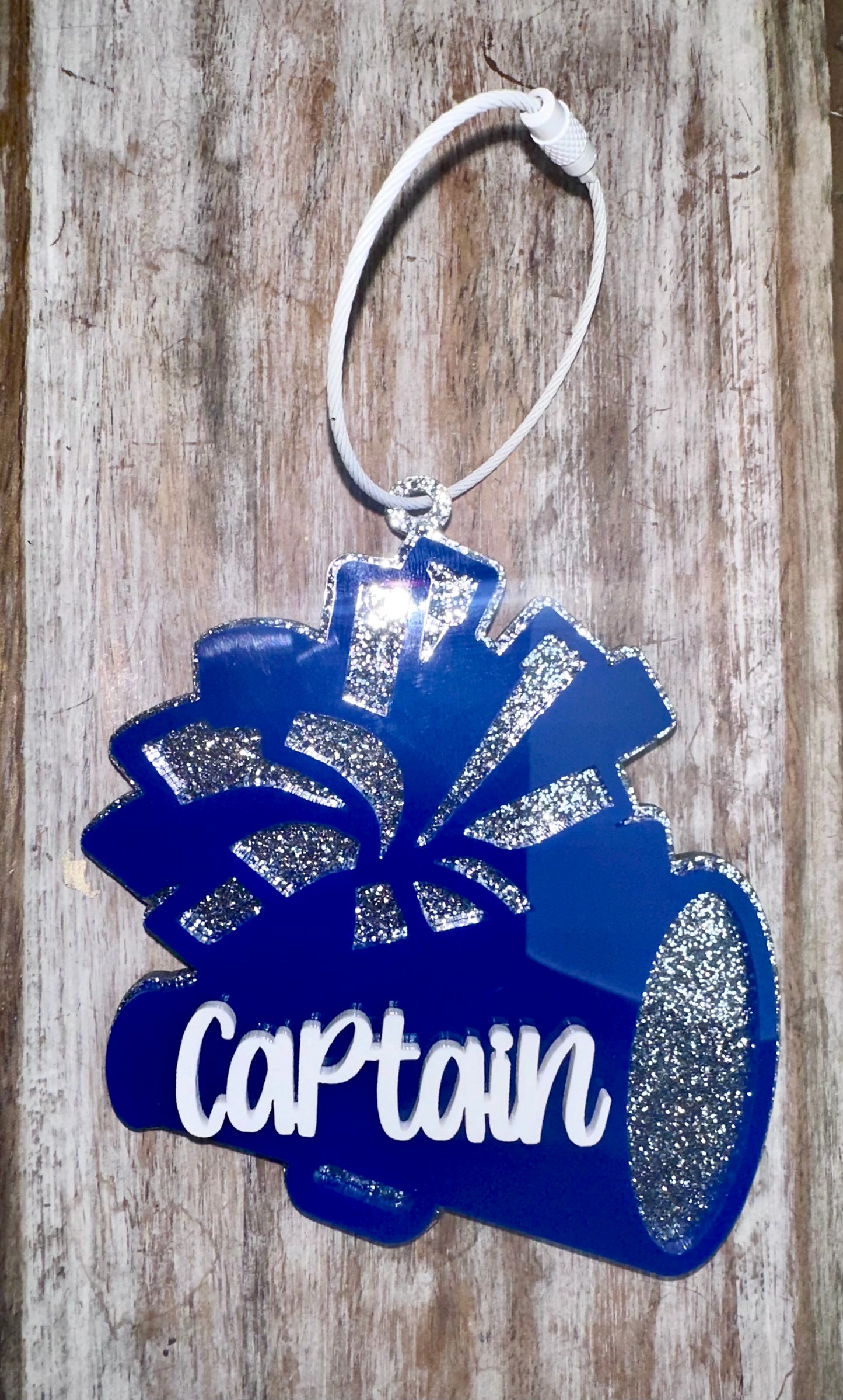 Personalized Cheer bag tag