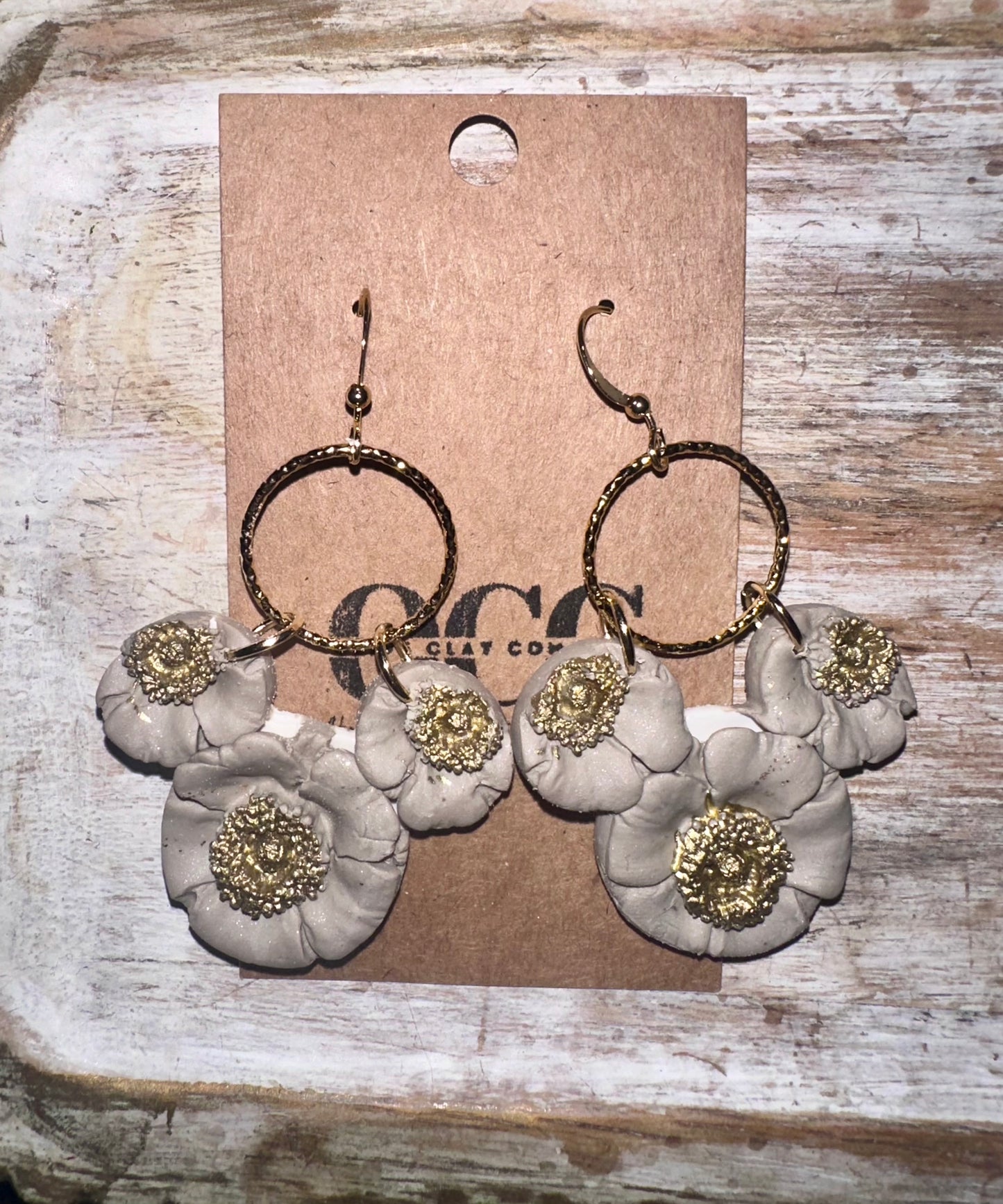 Floral Mouse earrings
