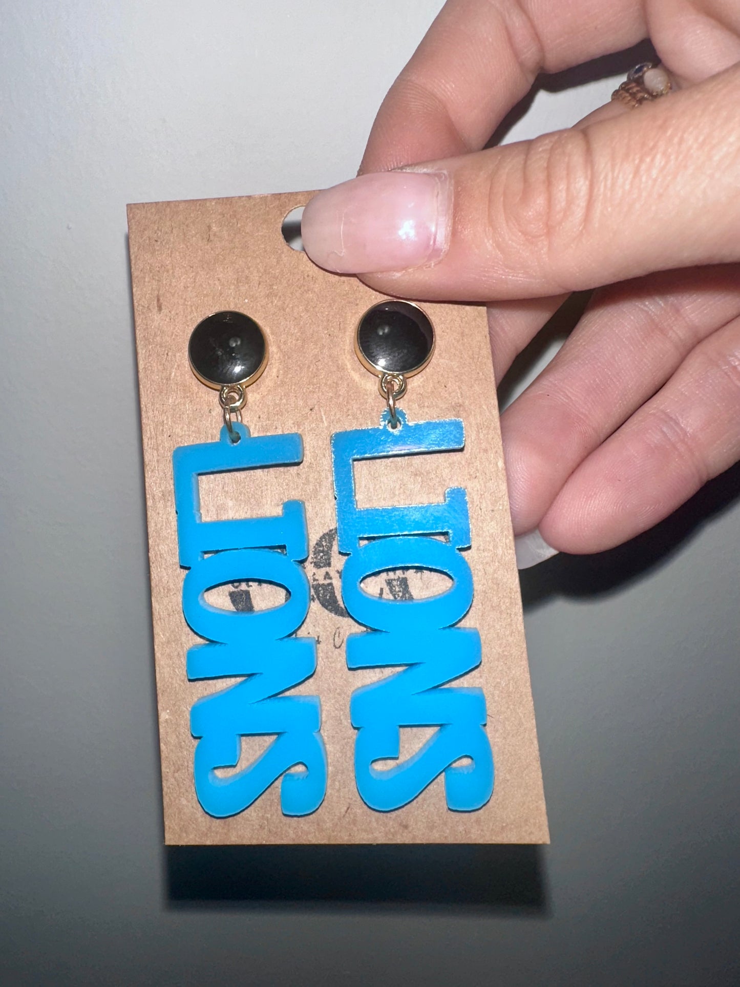 Lions earrings