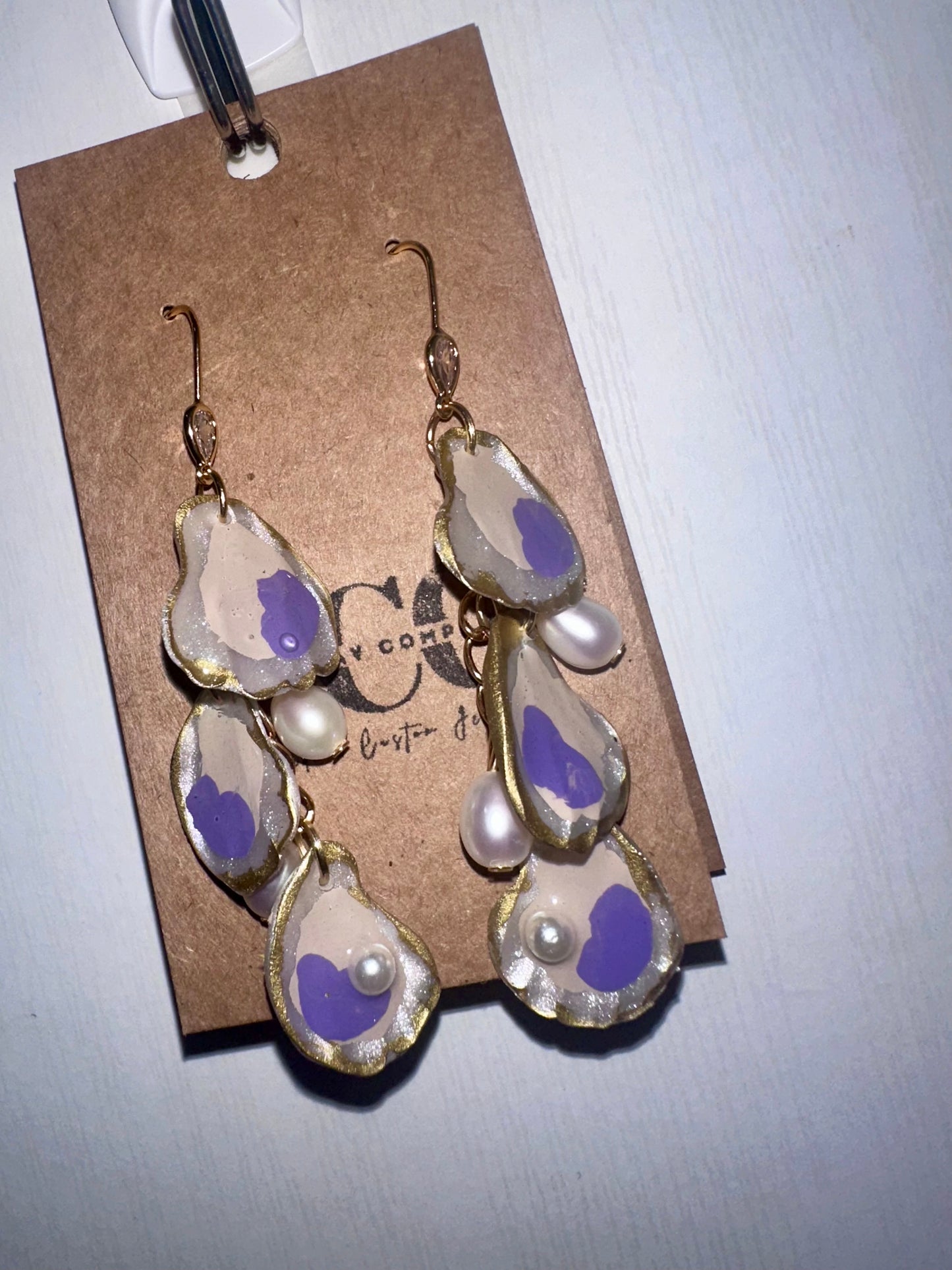Oyster Pearl earrings