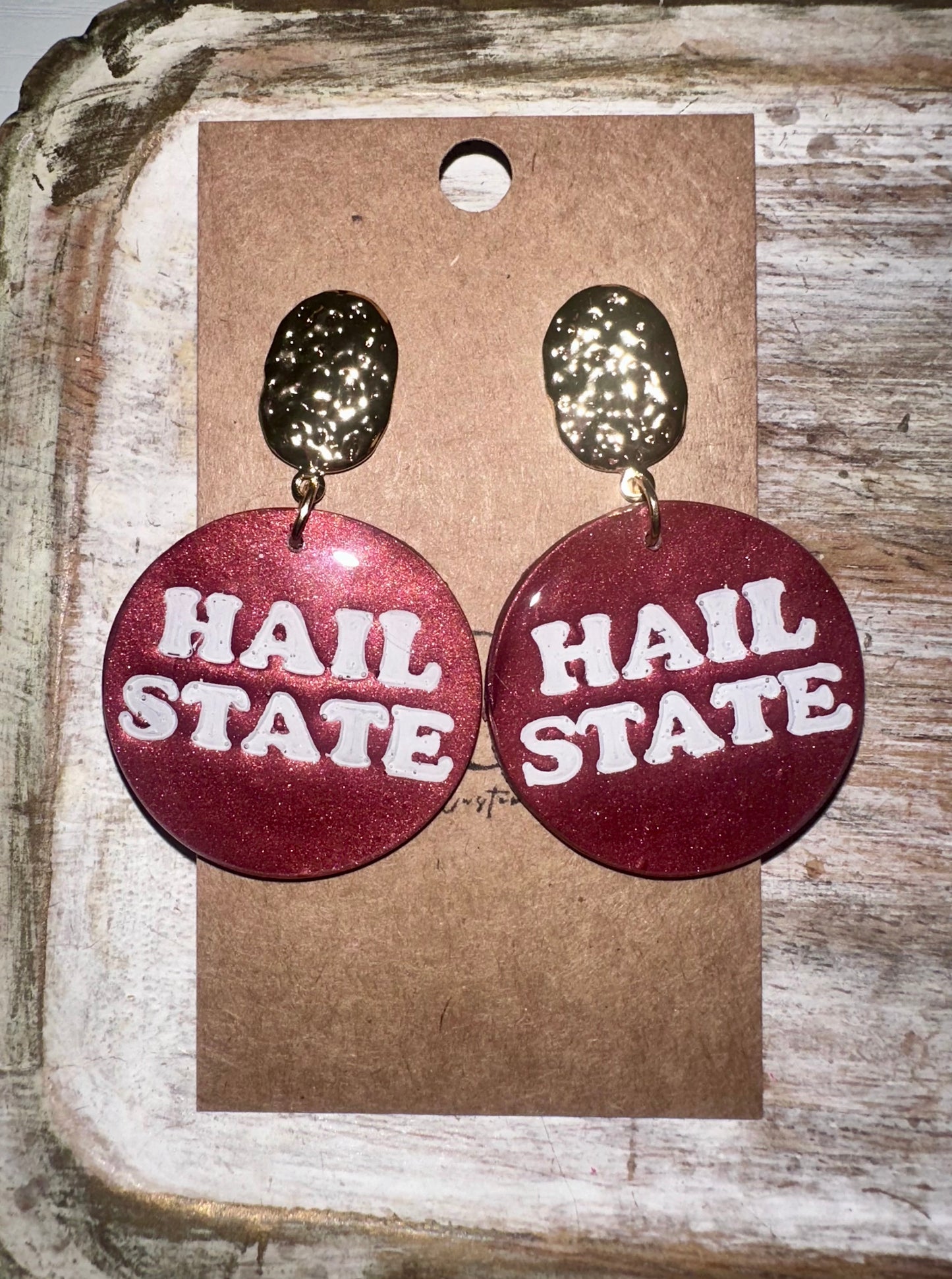 Hail State earrings