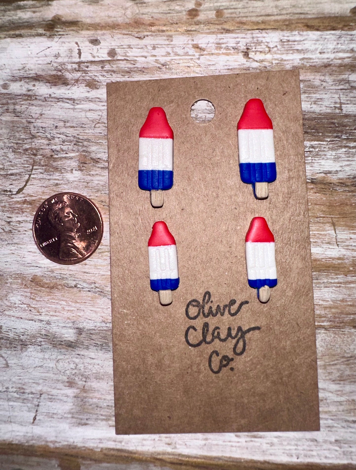 Bomb pop studs