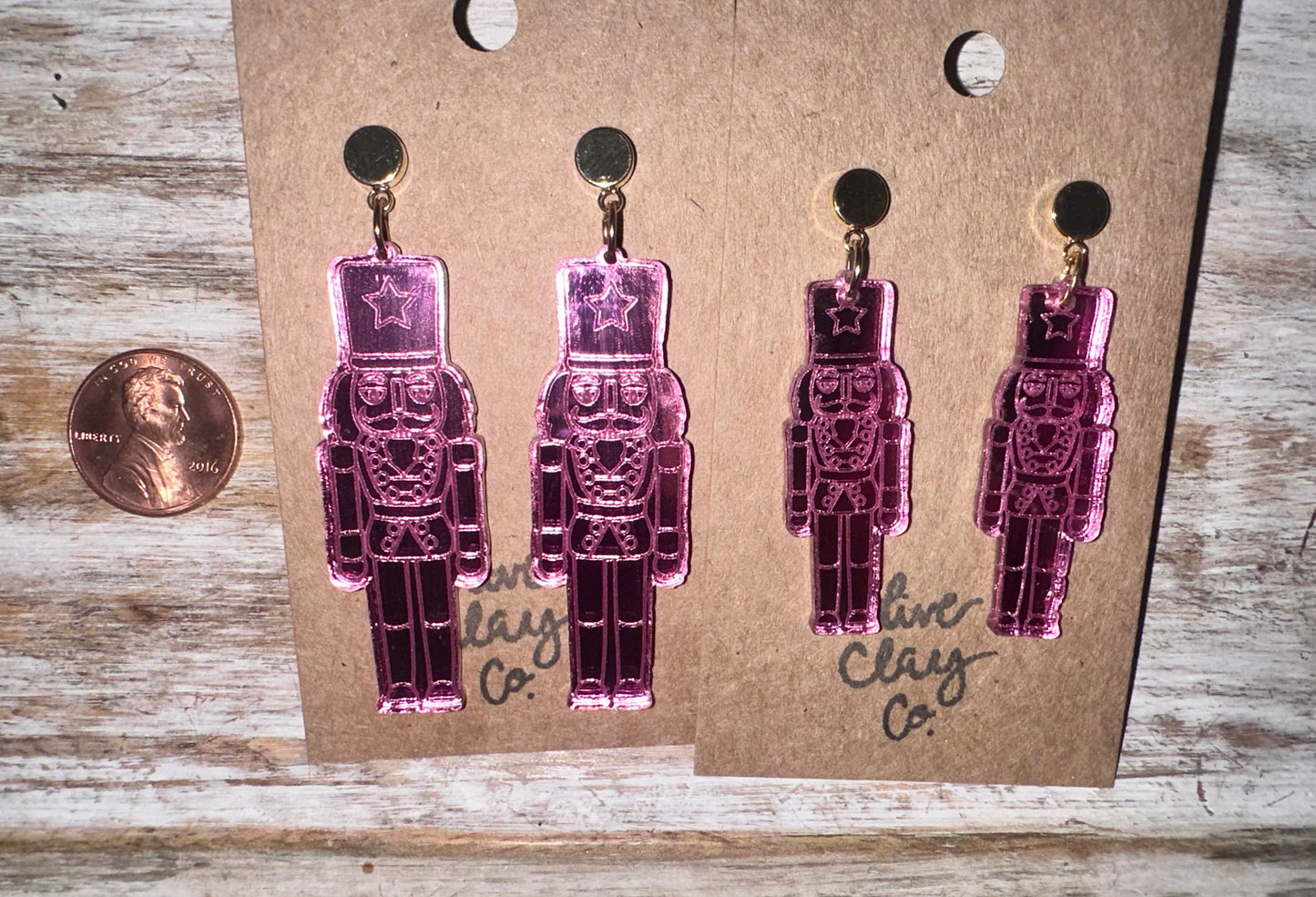 Pink nutcrackers