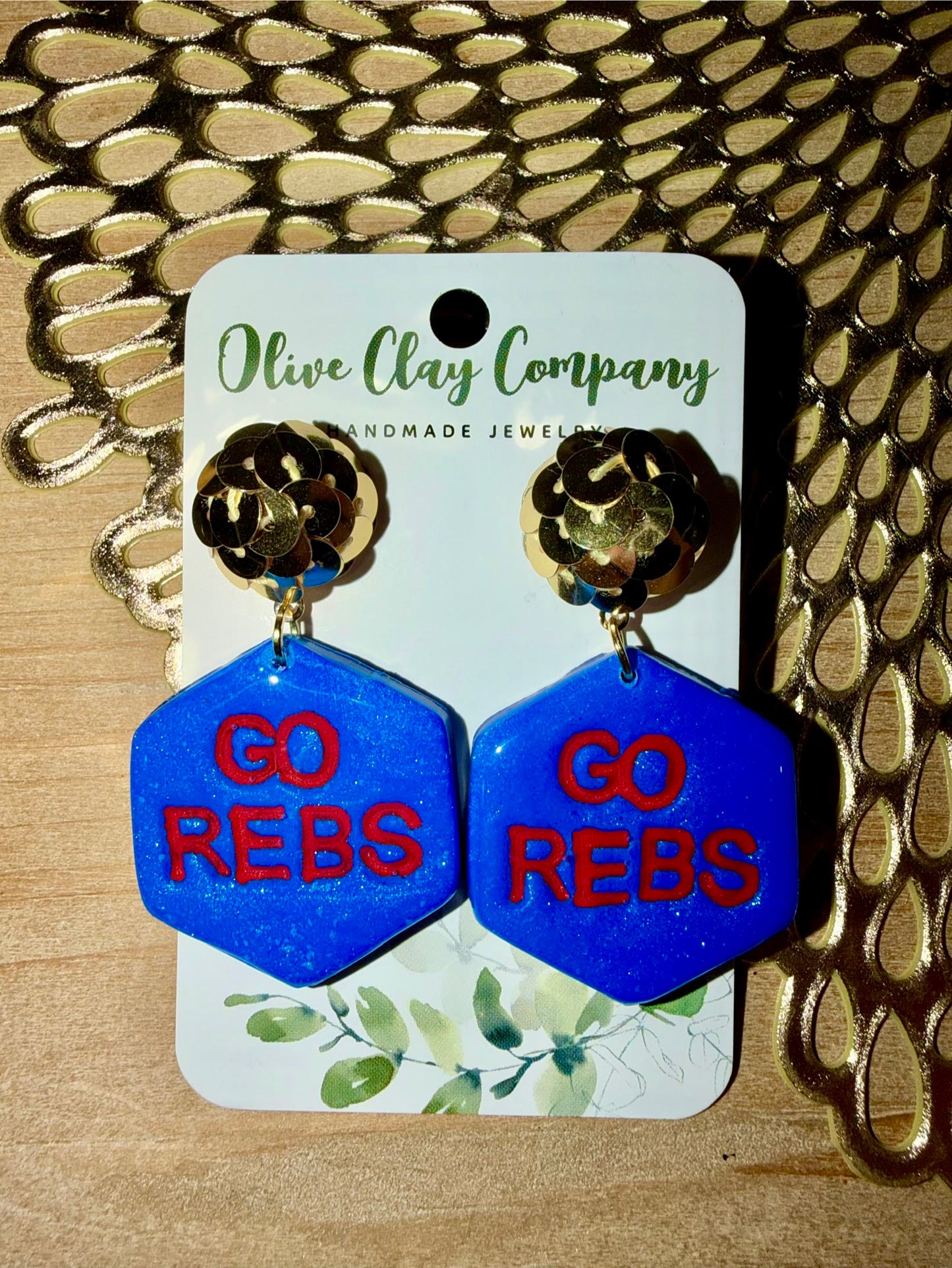 Rebs Clay Earrings