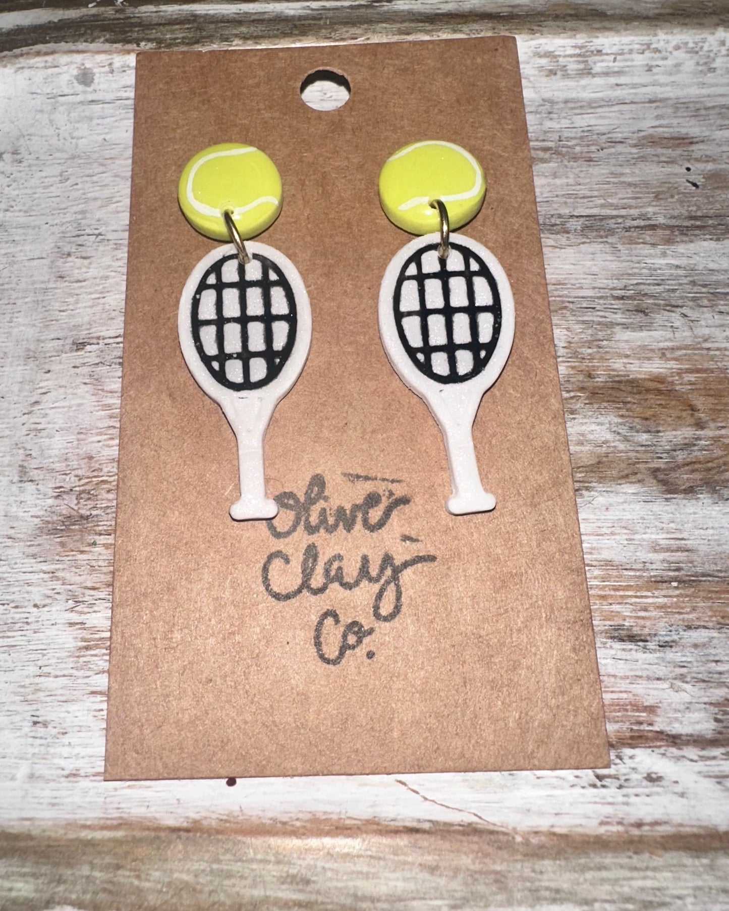 Tennis earrings