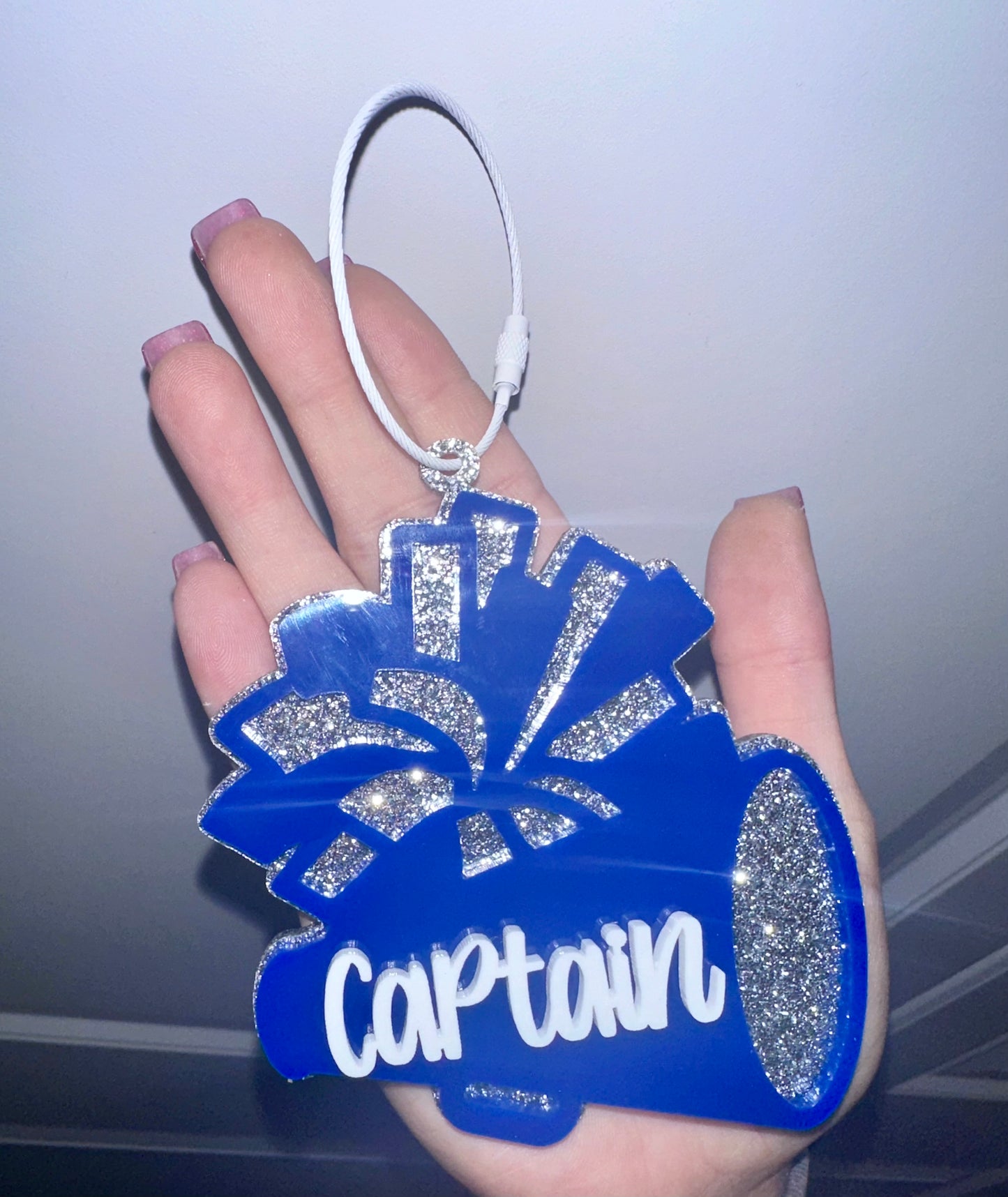 Personalized Cheer bag tag