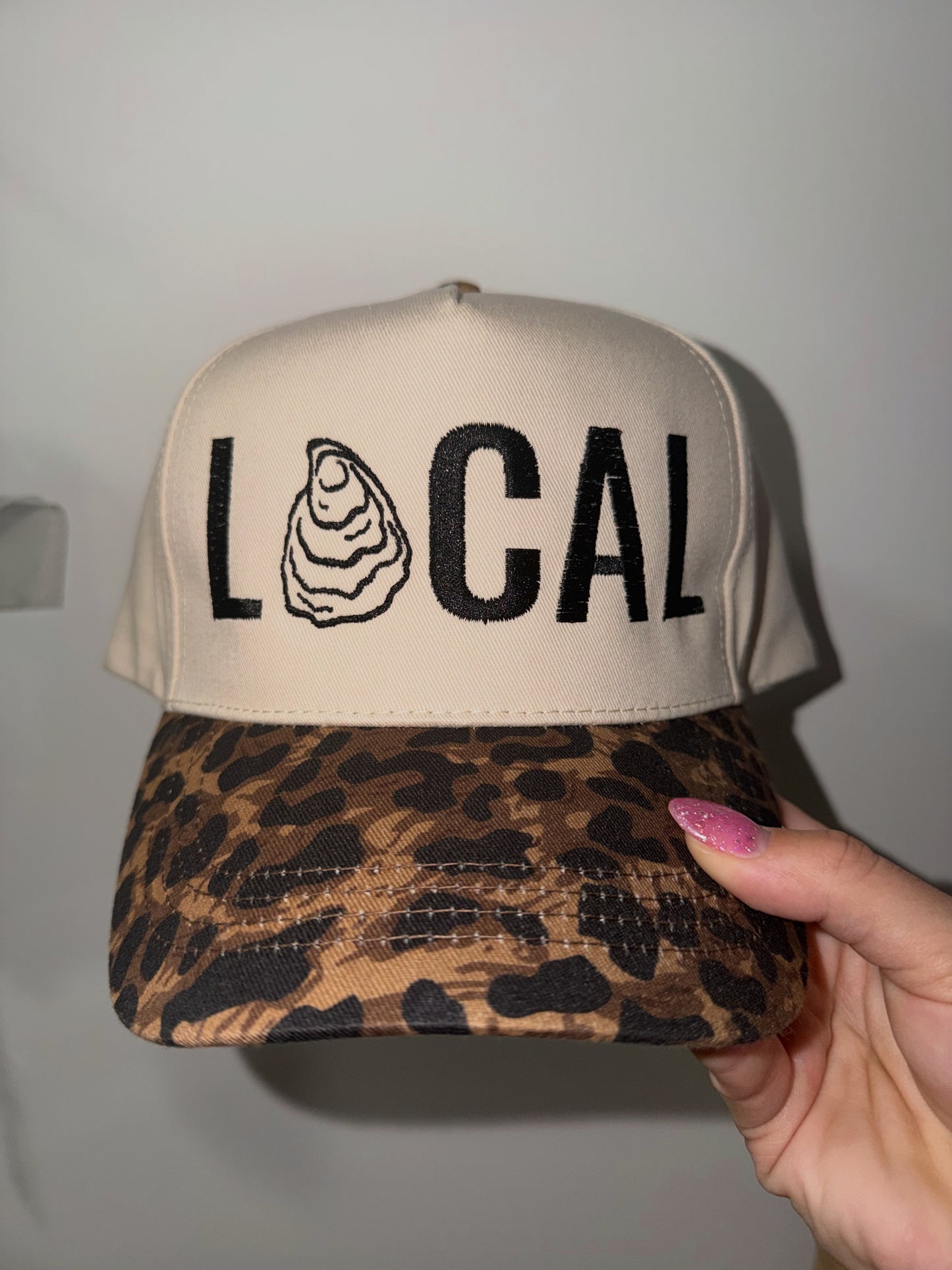 Structured Adult hat - cheetah