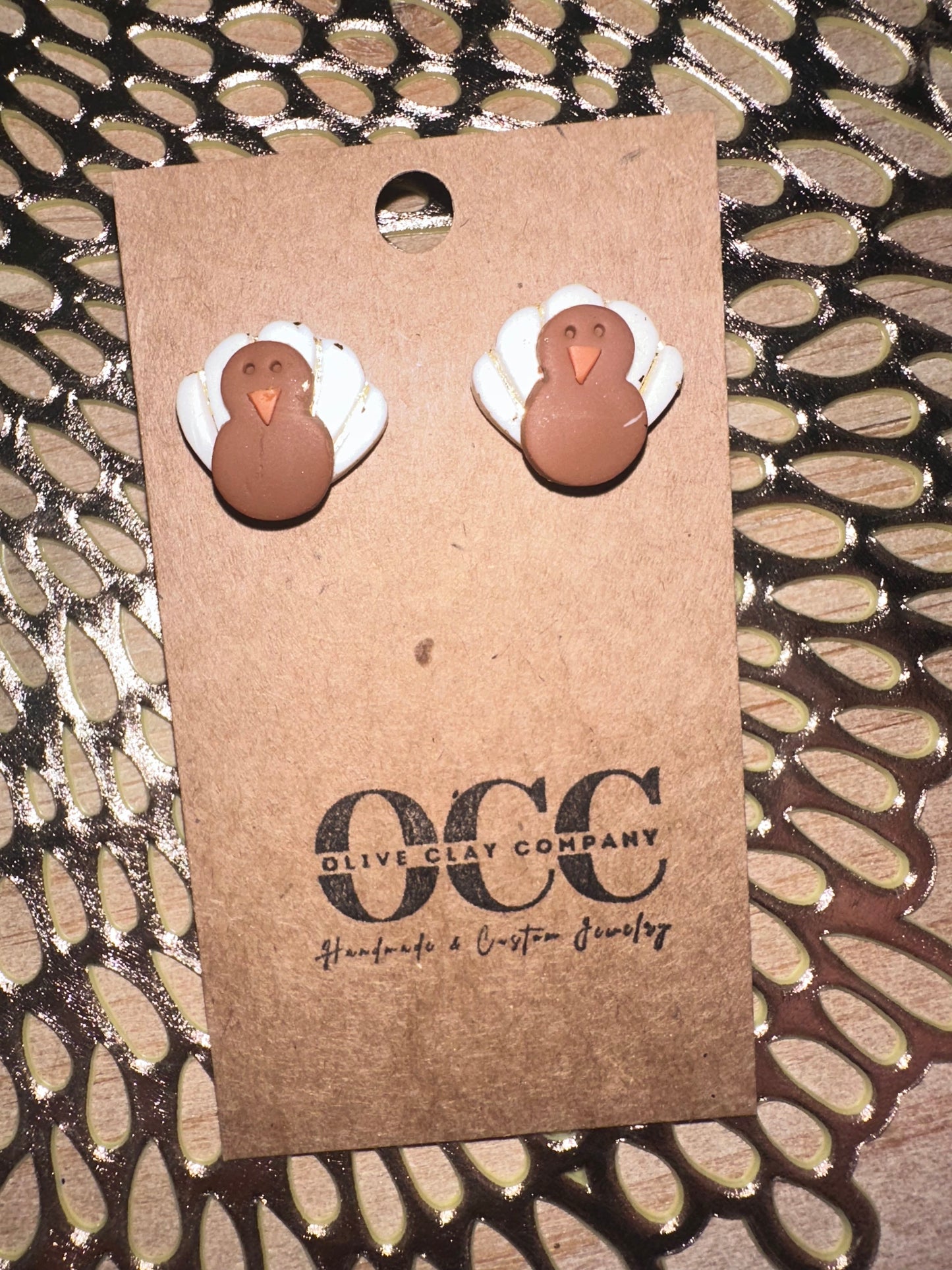 Turkey stud earrings
