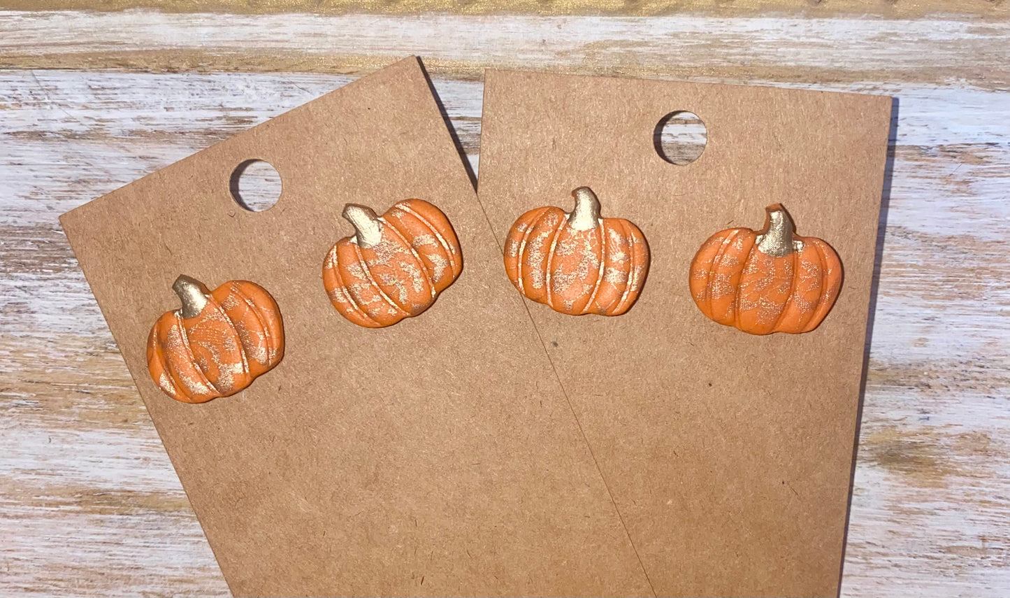 Pumpkin studs