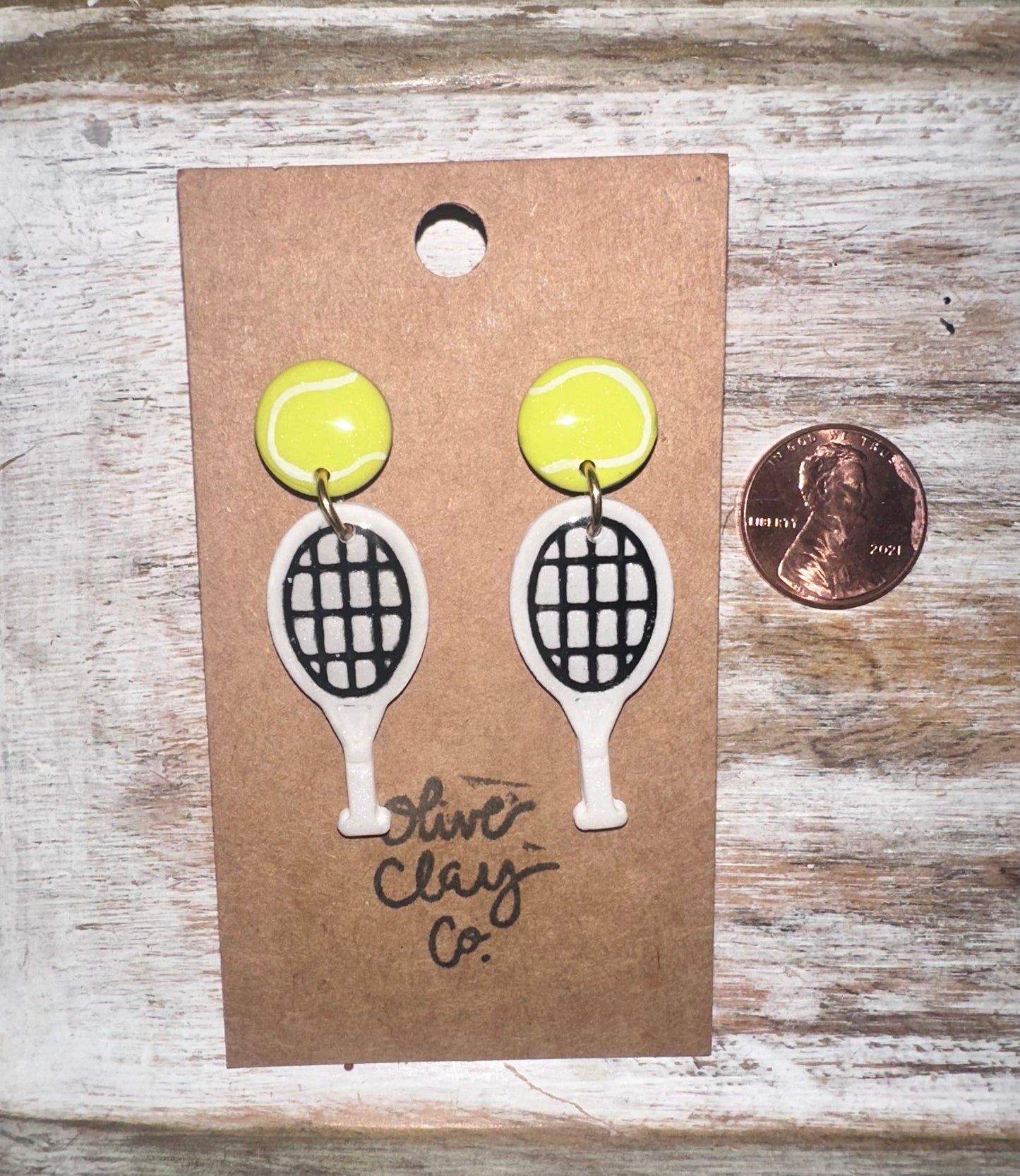 Tennis earrings