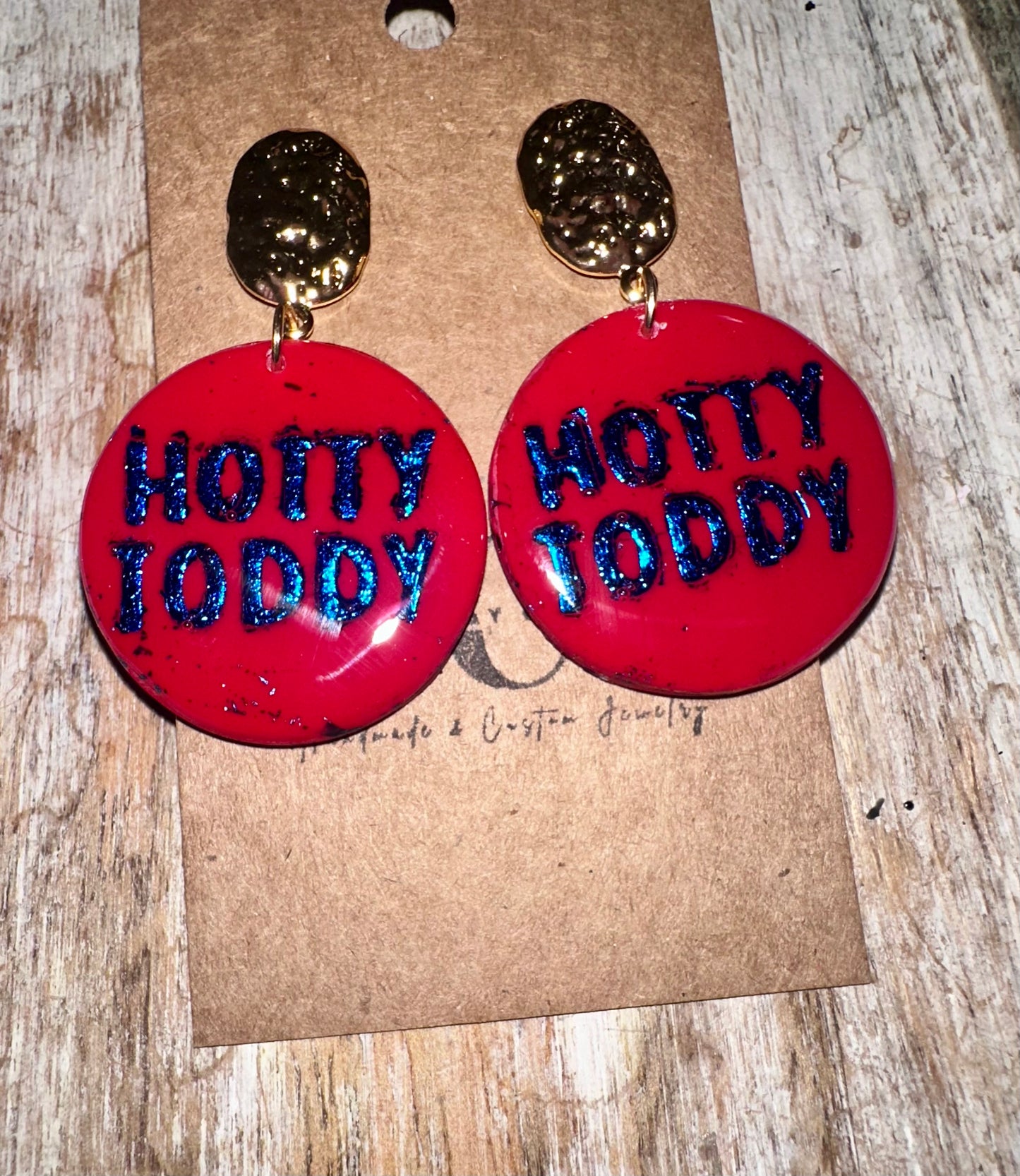Hotty toddy earrings