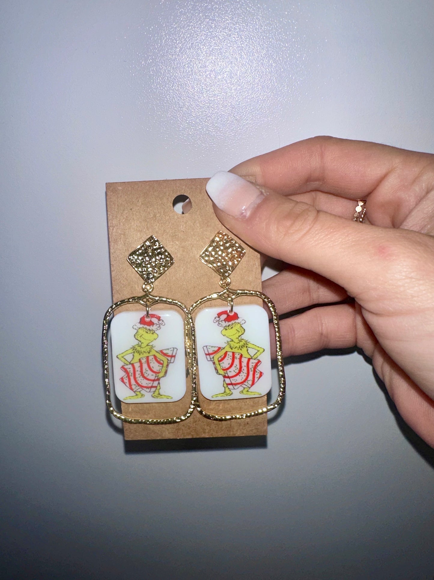 Christmas Debbie earrings
