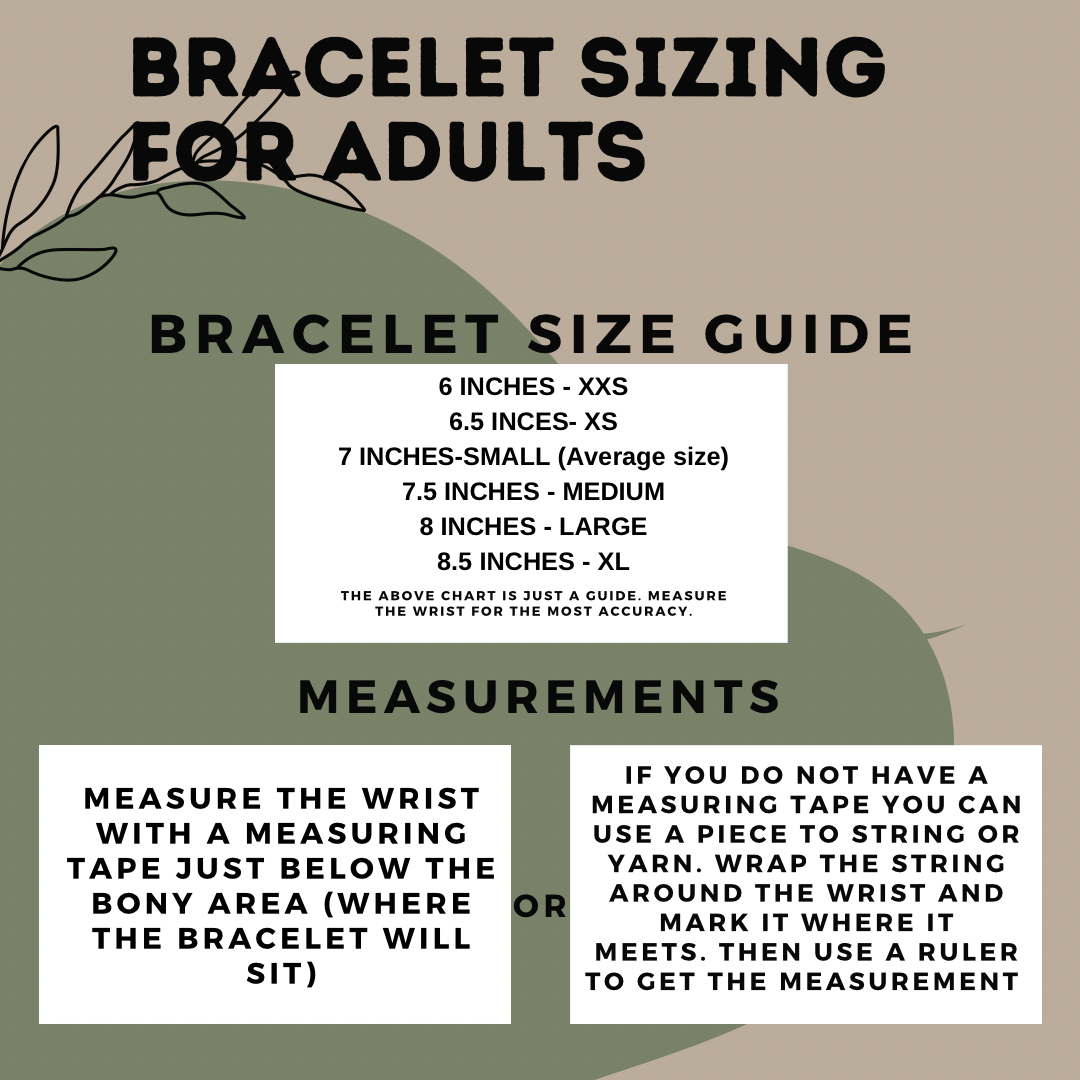 Stretchy custom name bracelet: 1-2 week turnaround time