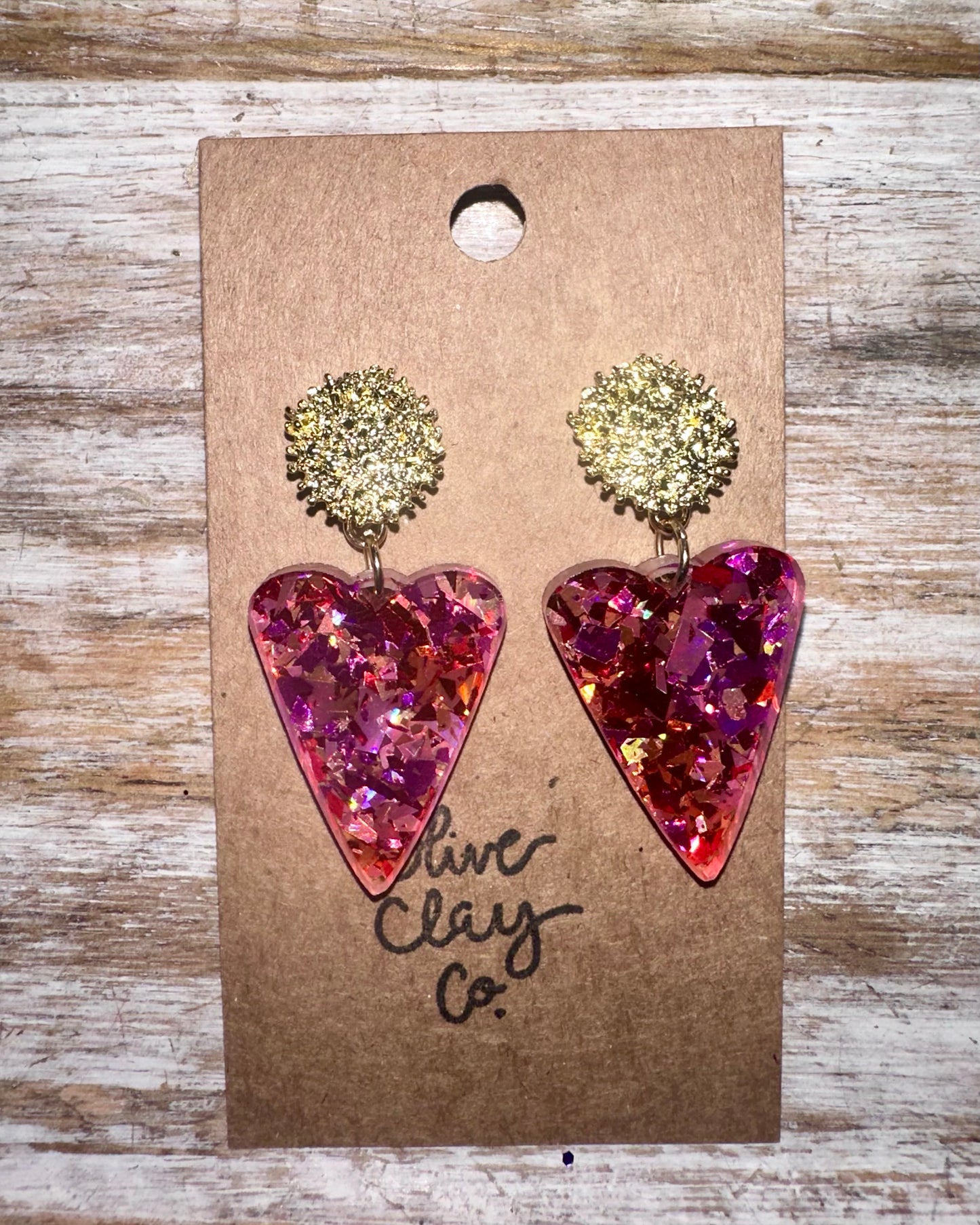 Heart Valentine earrings