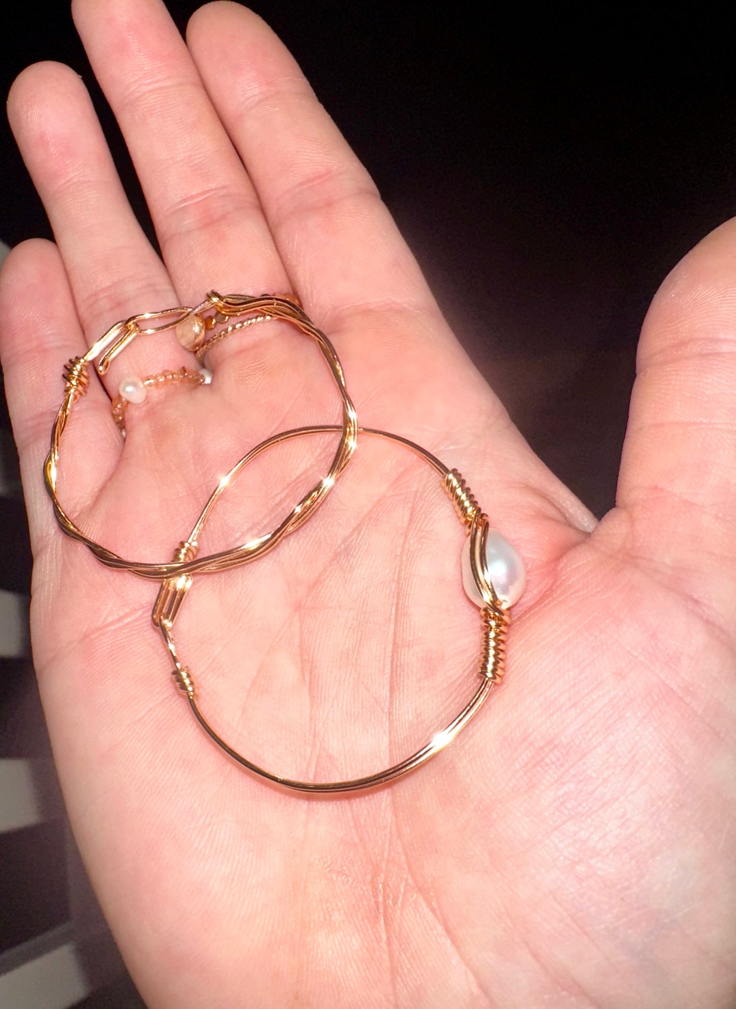 Baby/kids wire bracelet- tarnish resistant