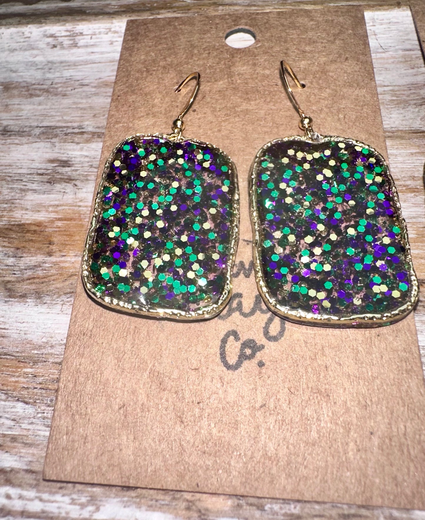 Glitter hoops- 3 sizes