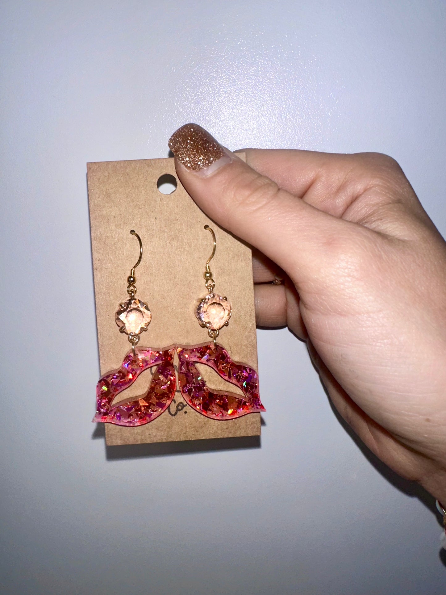 Valentine earrings
