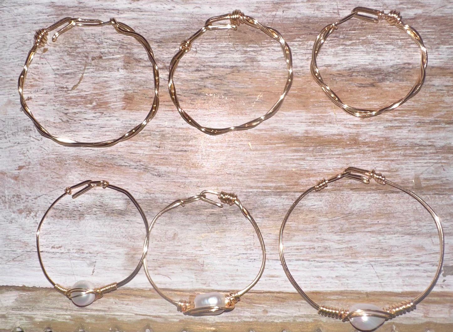 Baby/kids wire bracelet- tarnish resistant