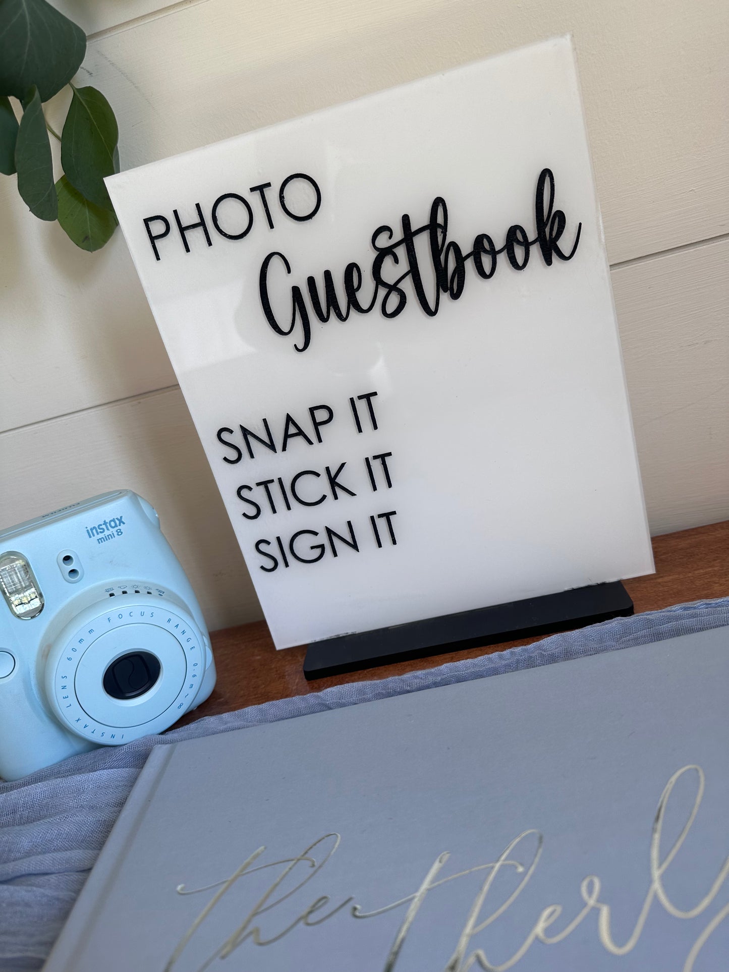 Photo wedding sign