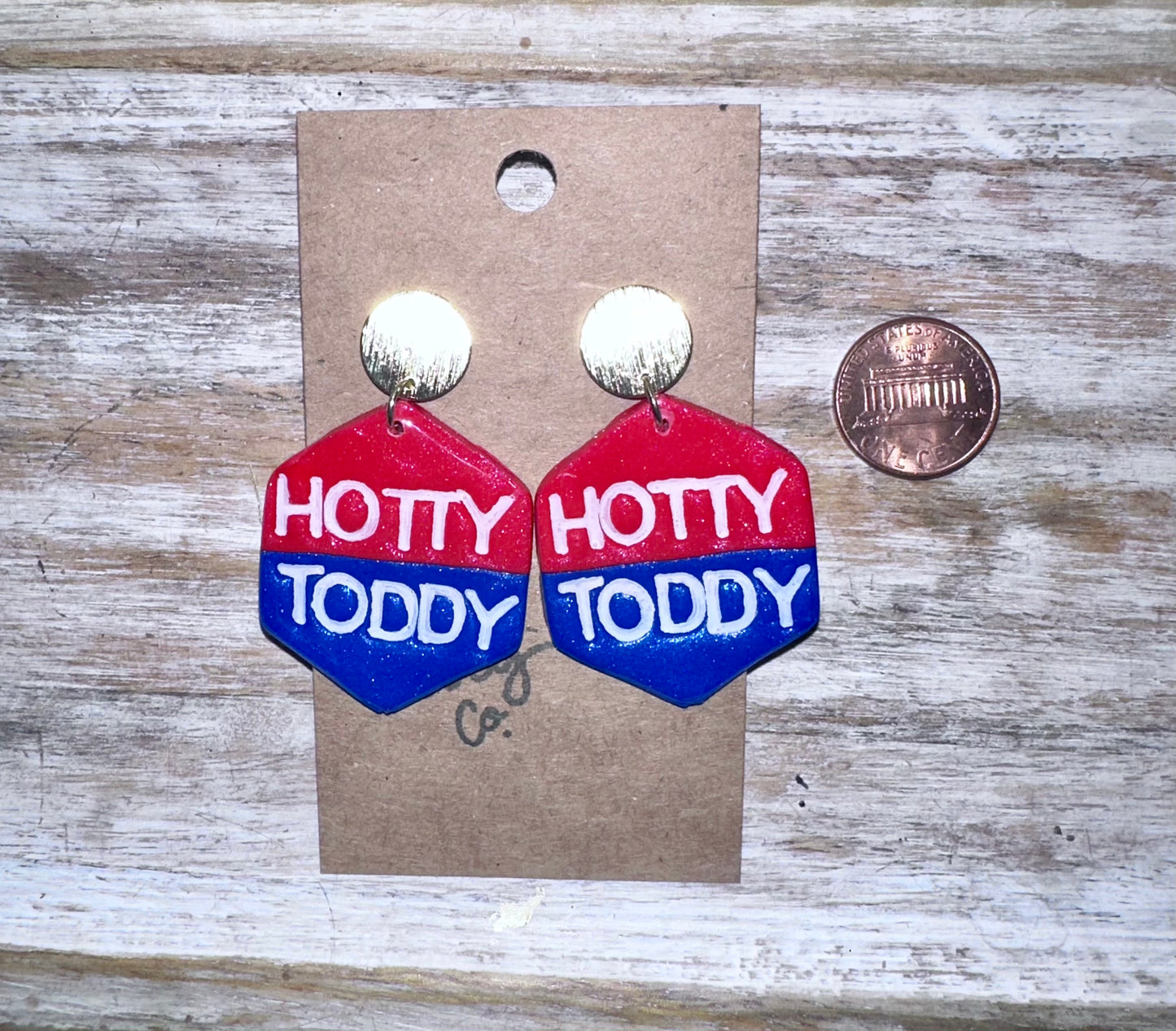 Hotty Toddy Clay Earrings