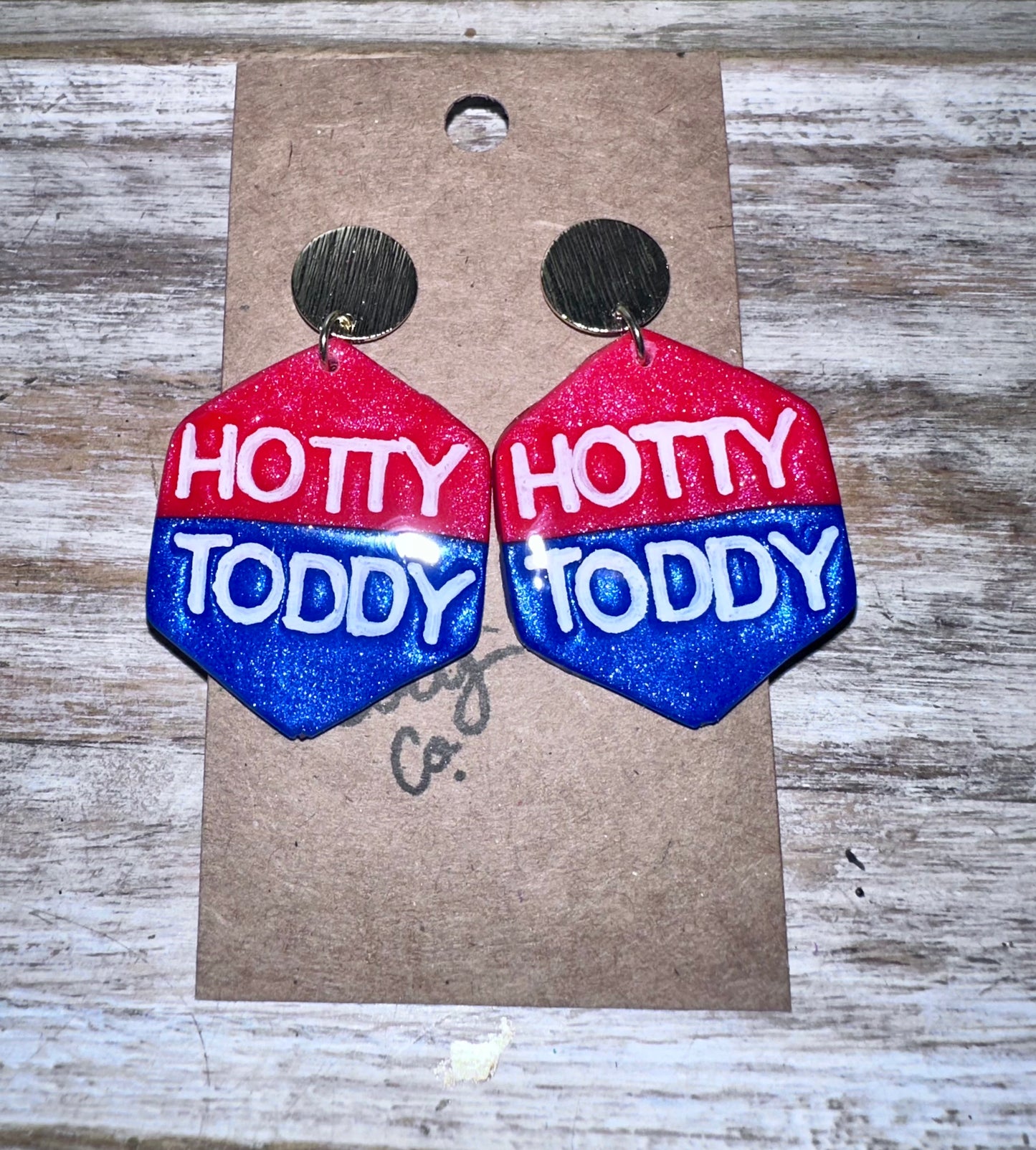 Hotty Toddy Clay Earrings