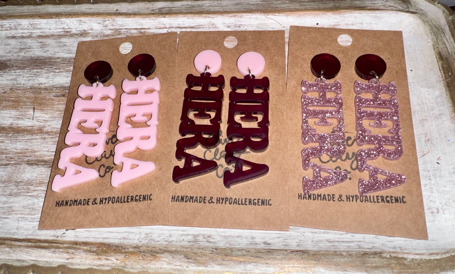 Hera Group Acrylic Earrings