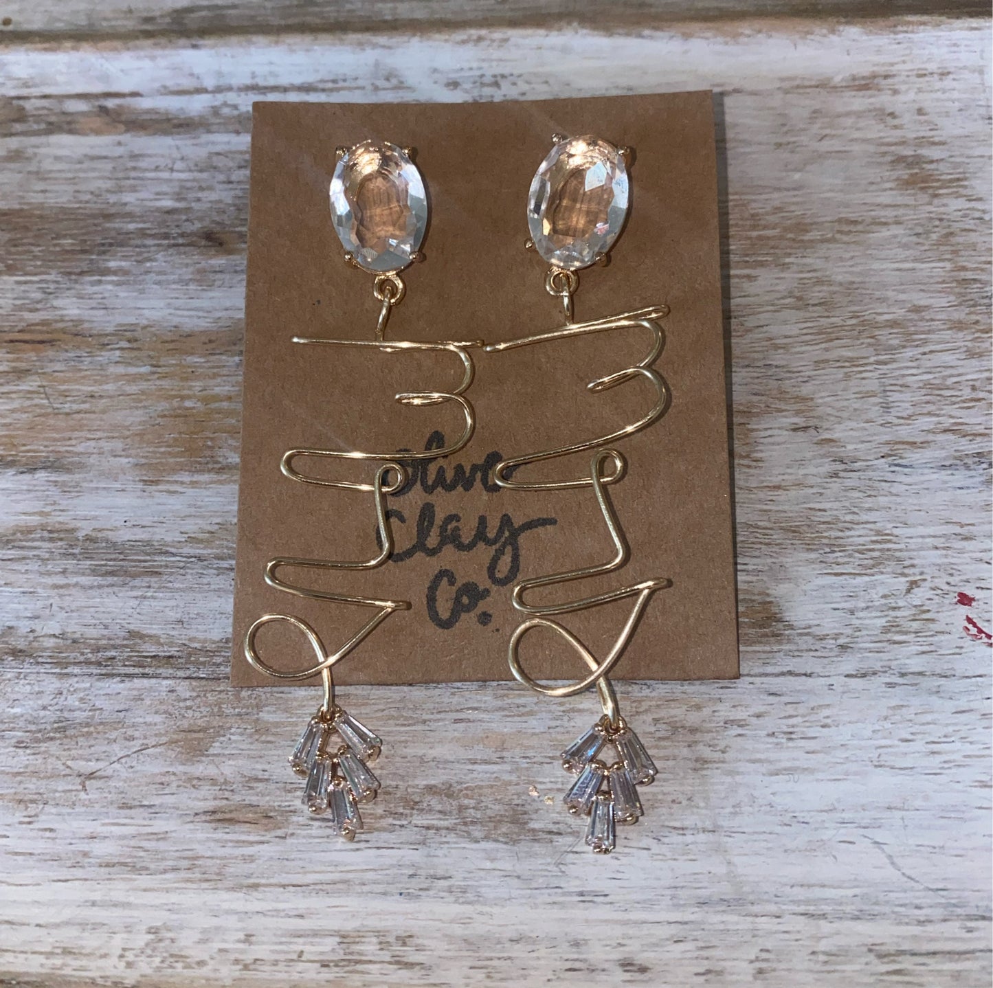 MRS wire earrings