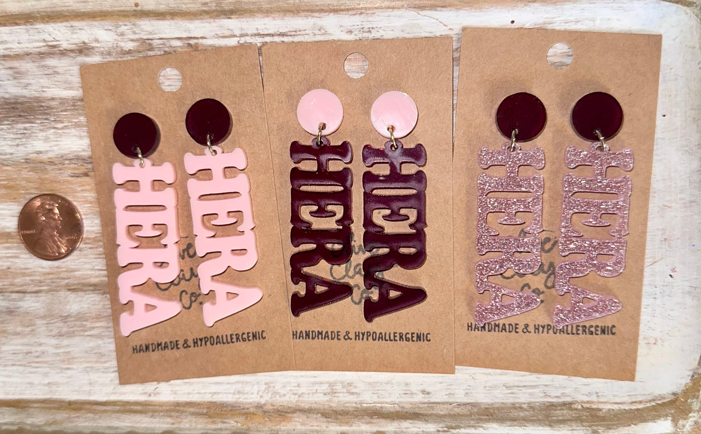 Hera Group Acrylic Earrings
