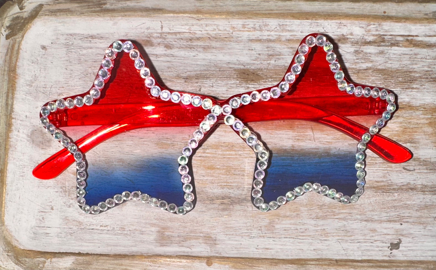 Ombré patriotic sunnies