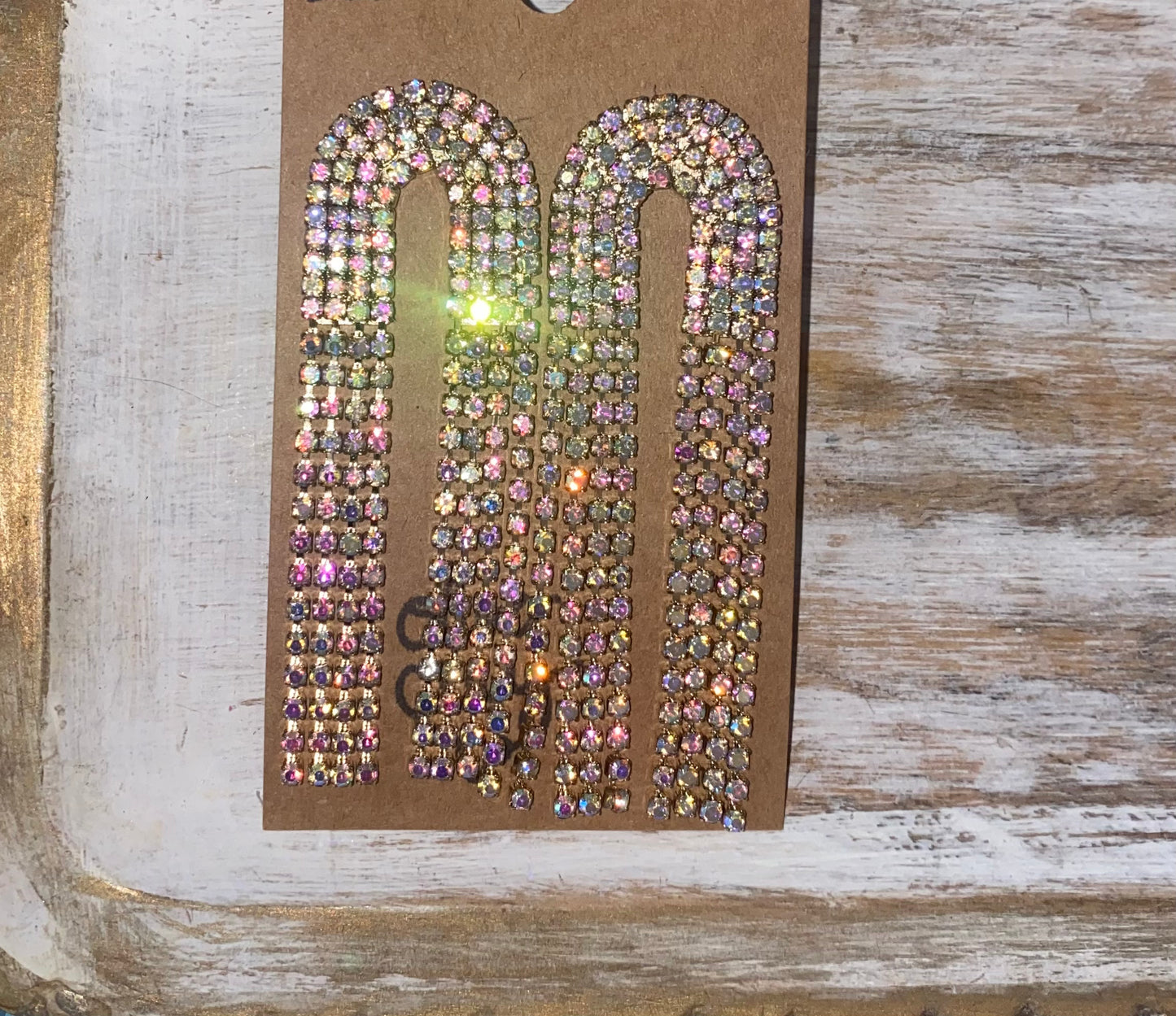 Bedazzled Iridescent Arches