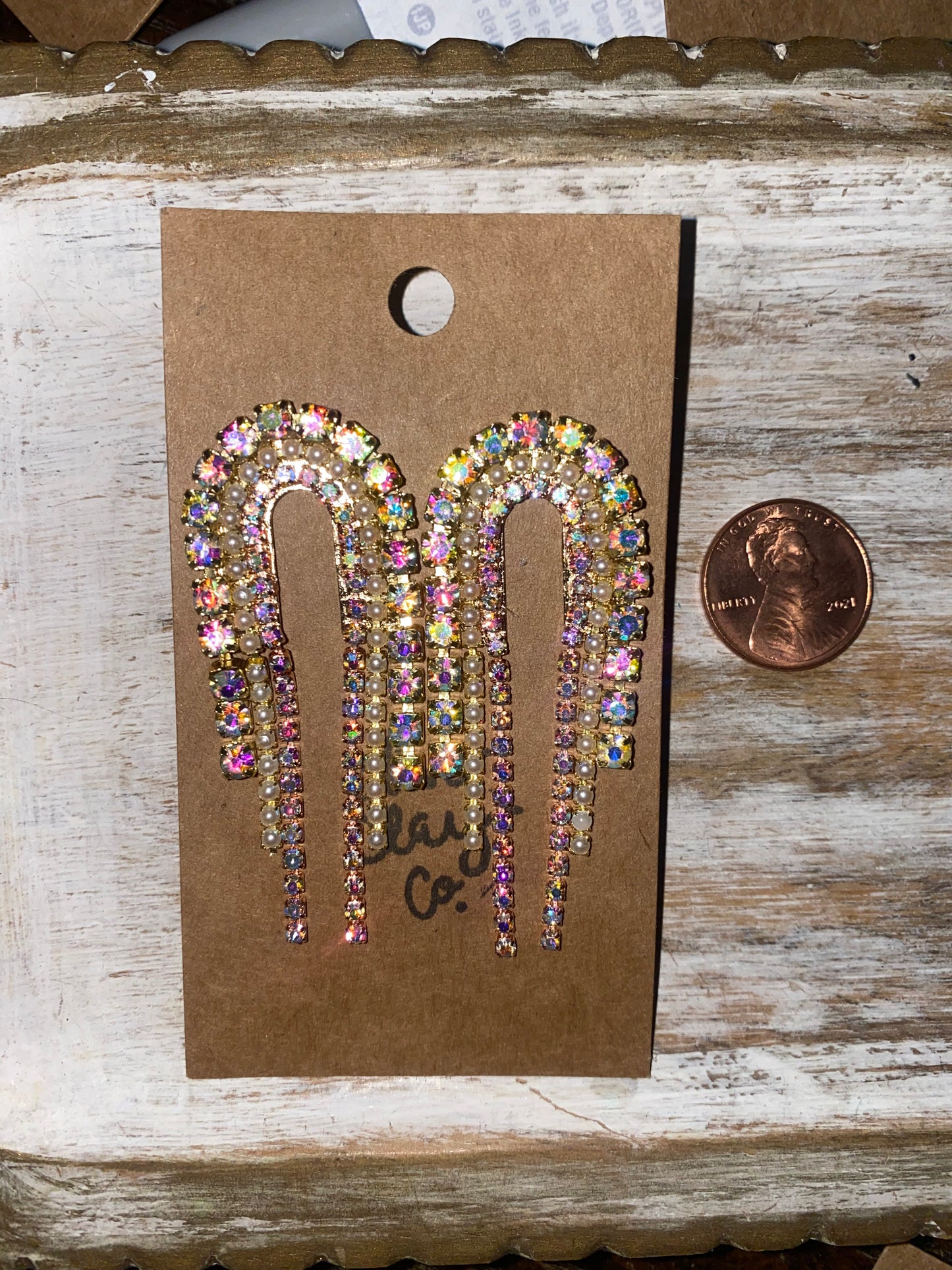 Bedazzled Iridescent Arches