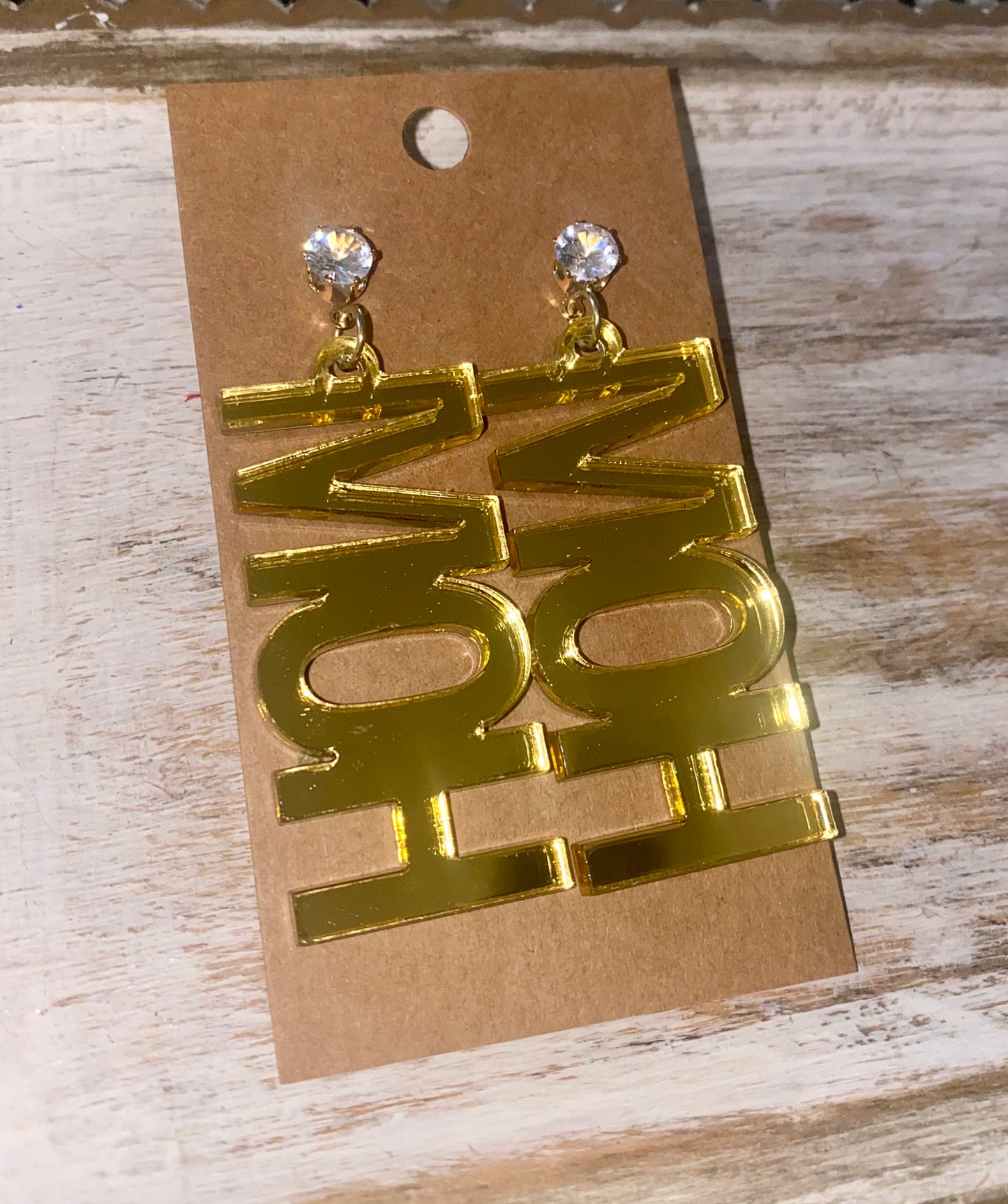 MOH Acrylic Earrings