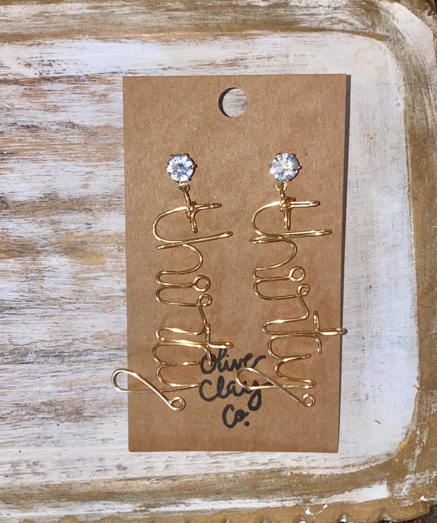 Thirty Wire Earrings