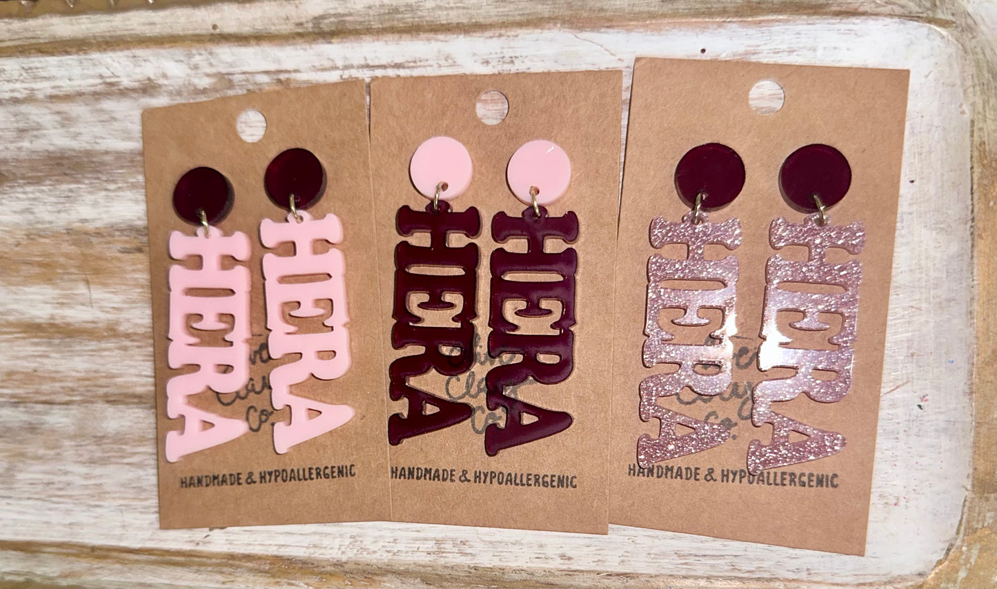 Hera Group Acrylic Earrings