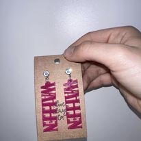 Country Acrylic Earrings