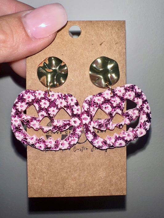 Pumpkin earrings